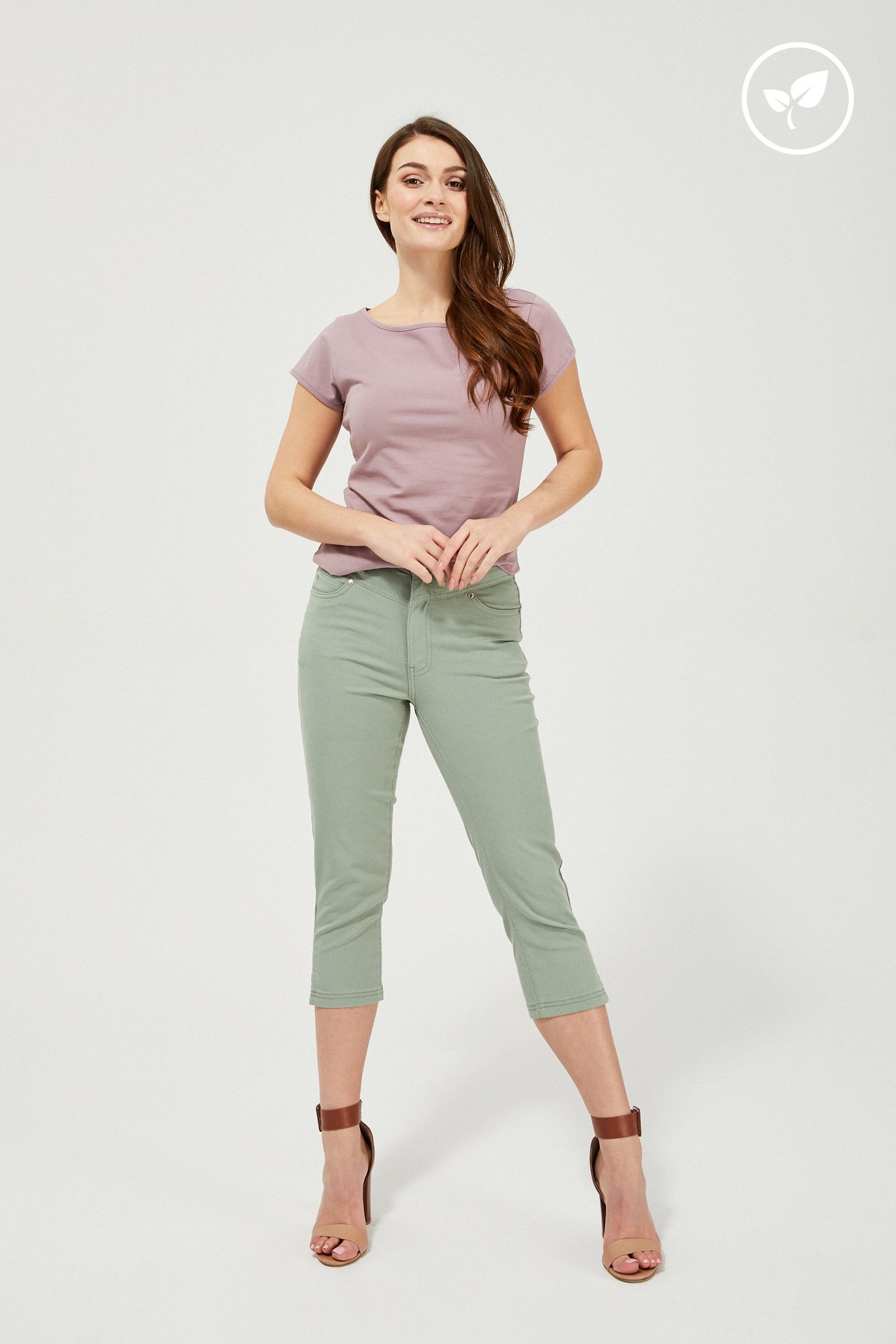 Lyocell Trousers - Olive