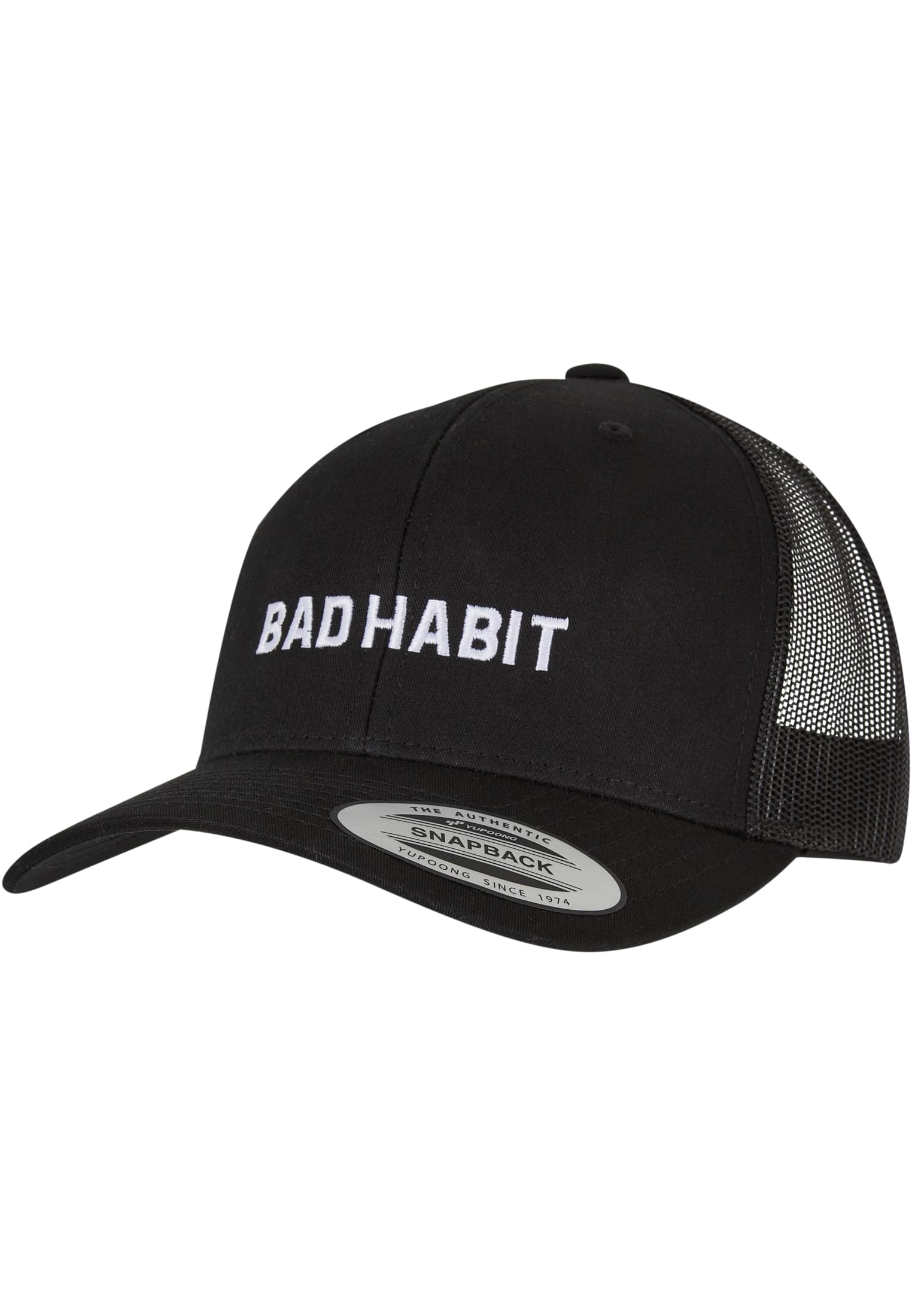 Bad Habit Retro Trucker Black