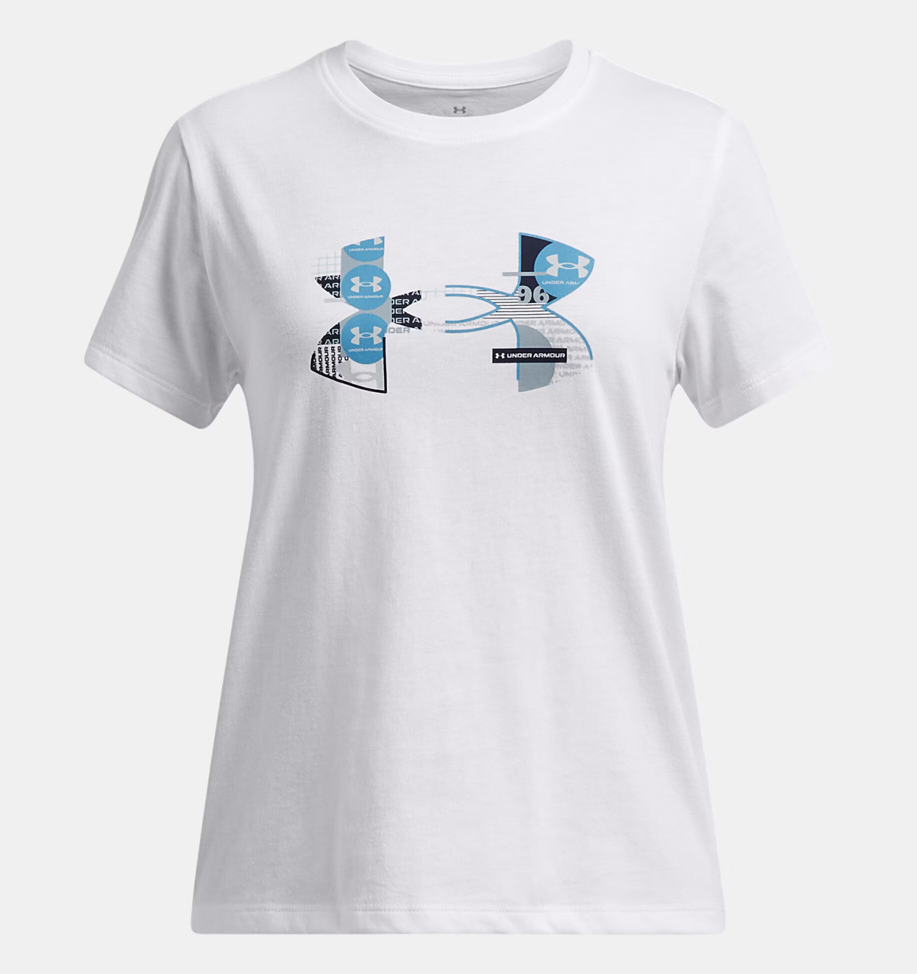 Girls T-shirt Under Armour Big Logo UA Fill SS