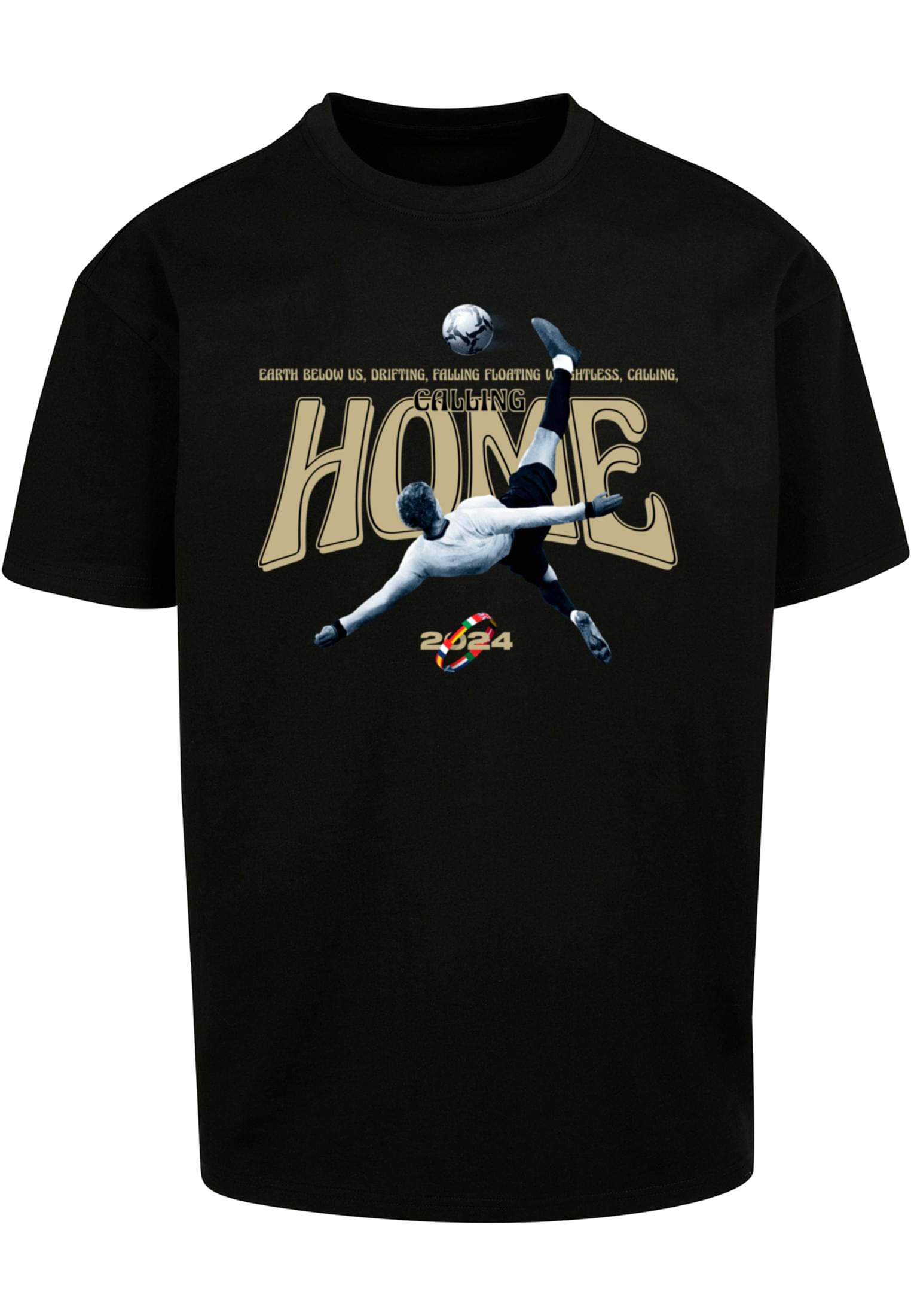 Men's T-shirt Calling Home Black