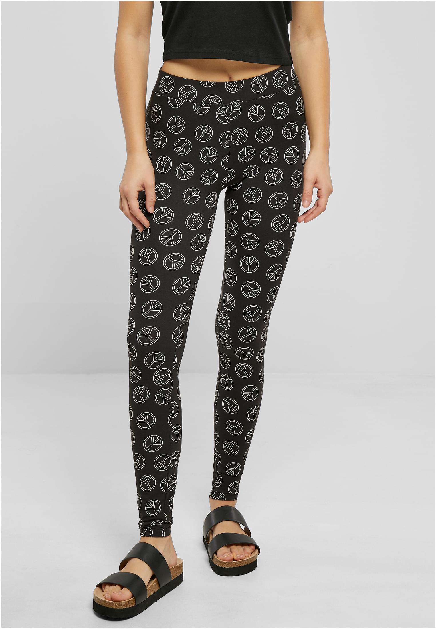 Women's Soft Leggings AOP Blackpeace