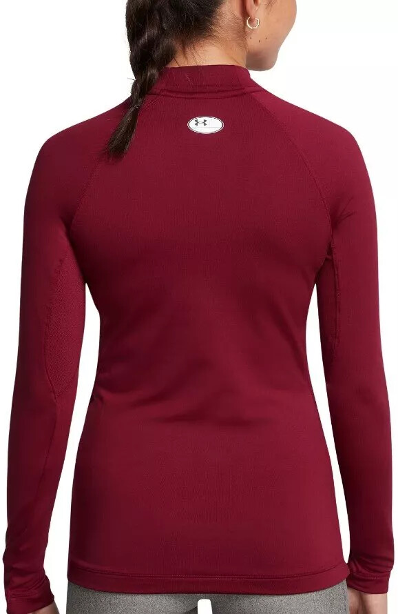 UA CG Authentics Mockneck-RED