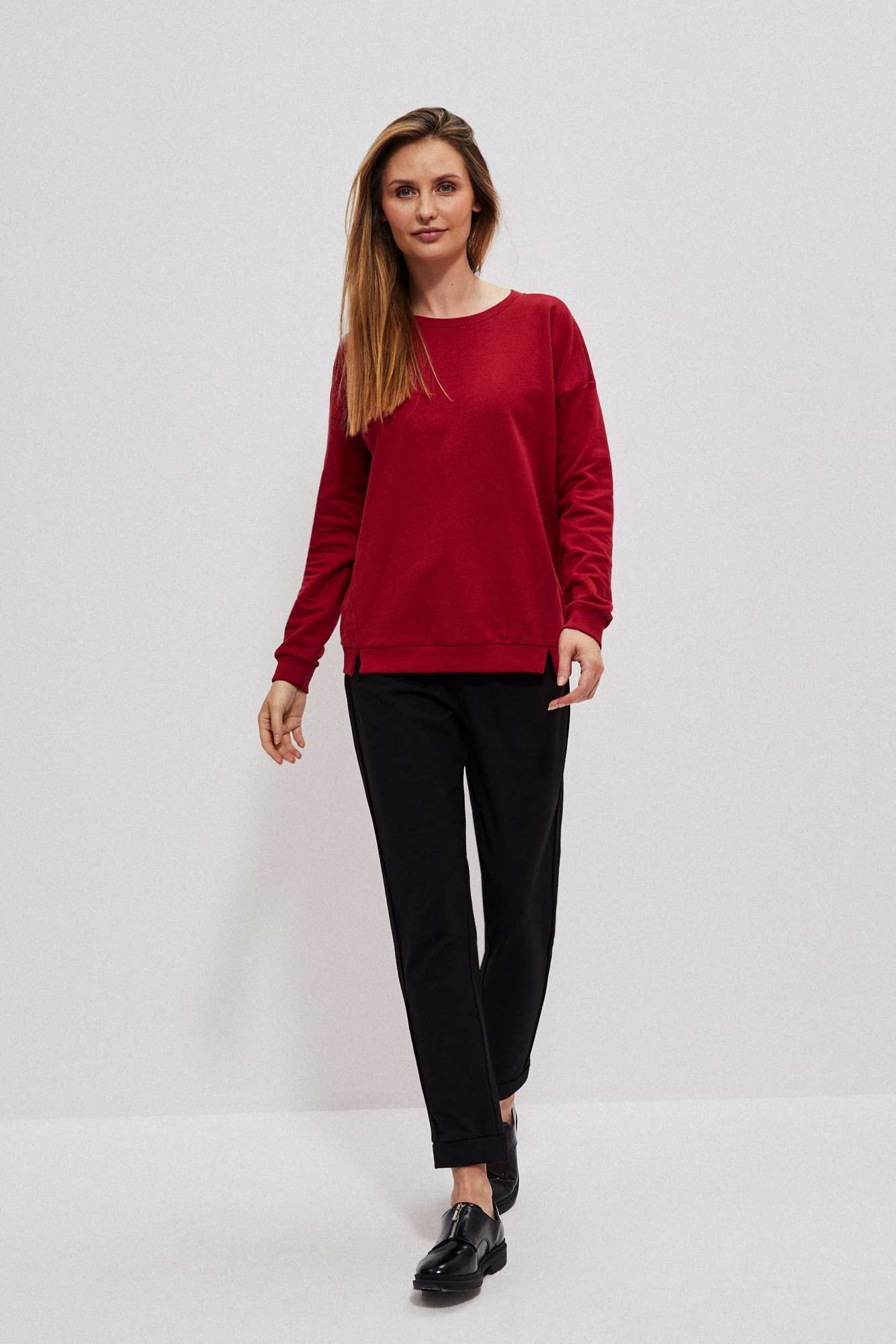 Marisse Sweatshirt Z-Bl-3905 D.Red
