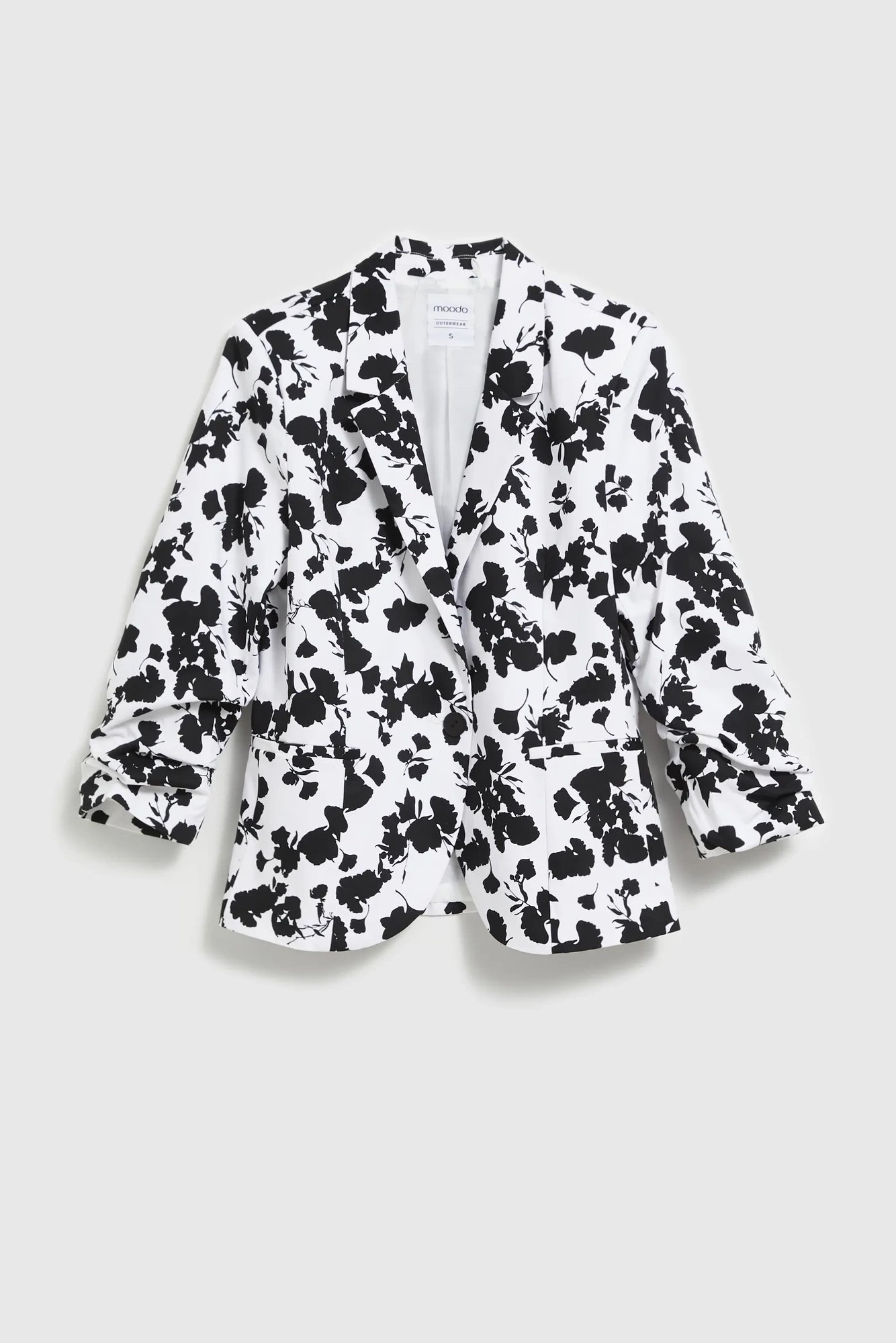 Marisse Women's Jacket L-Mr-4306 Black_White