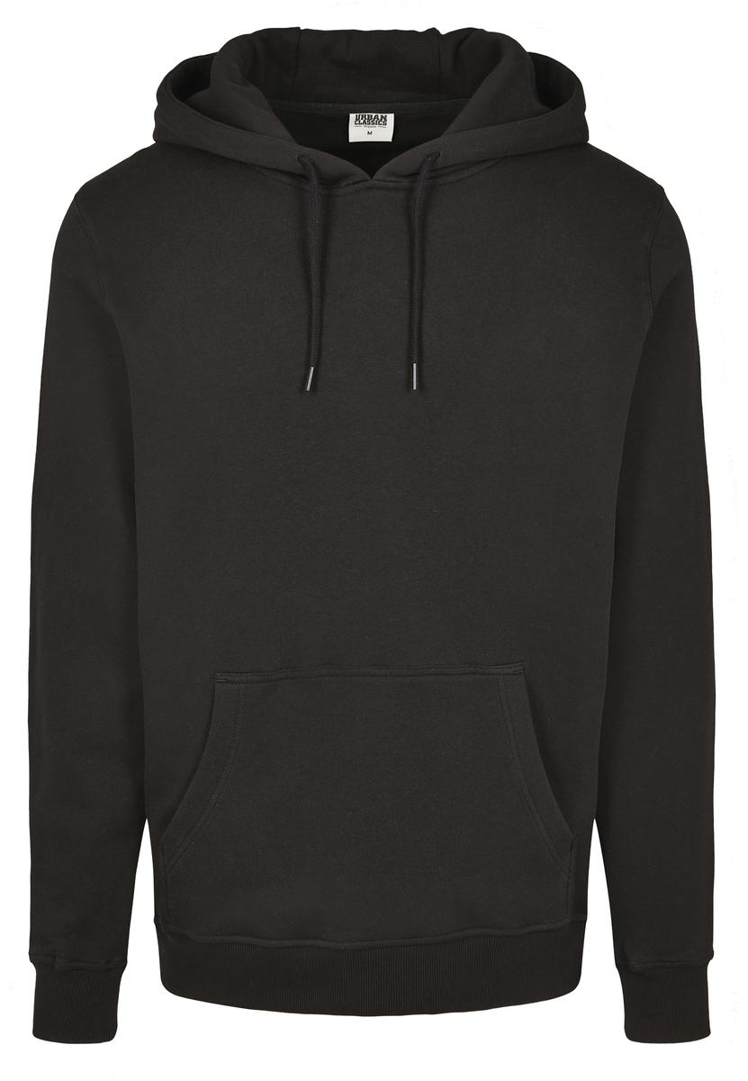 Organic de bază Hoody negru