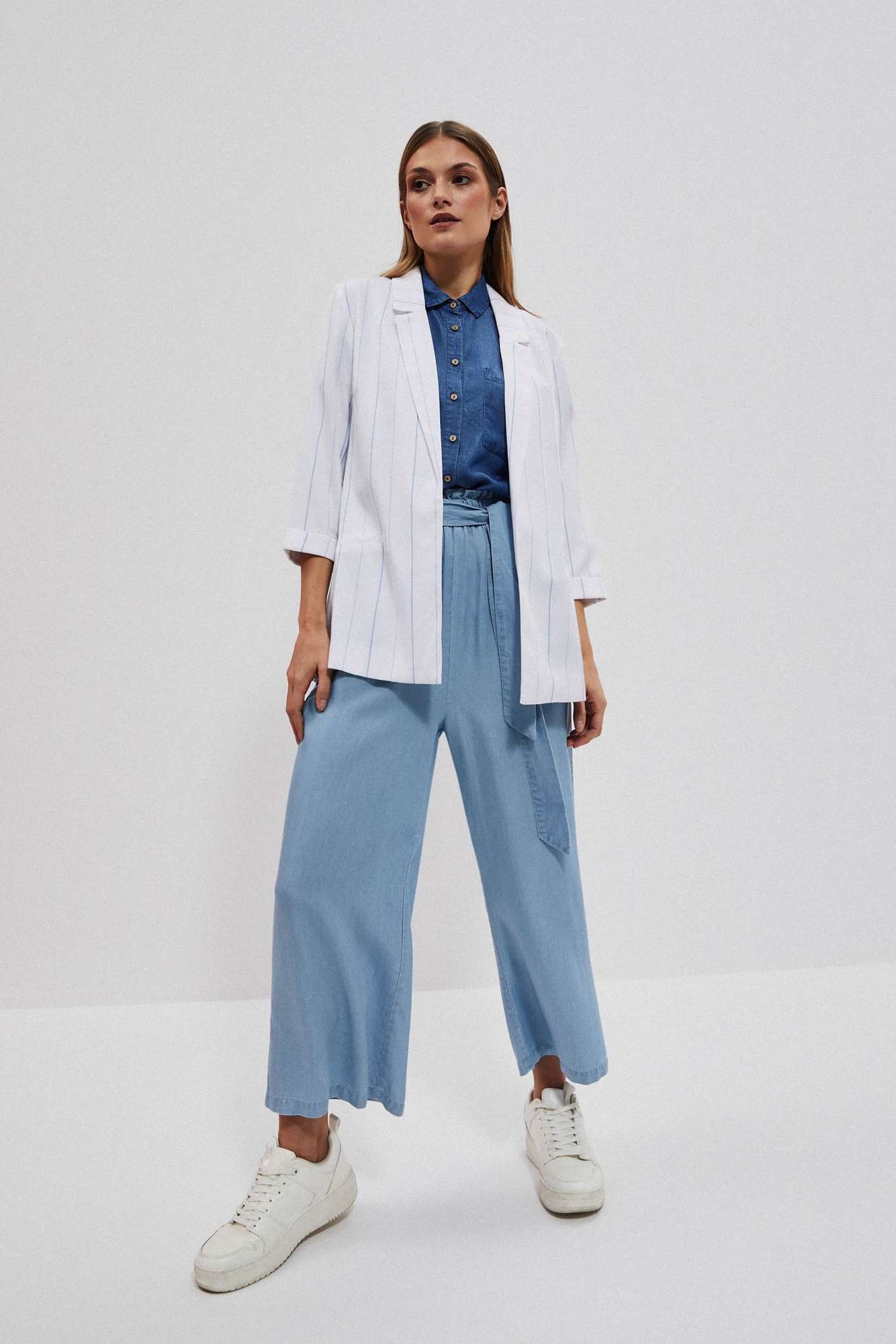 WOMEN&#039;S JACKETS L-MR-4008 WHITE