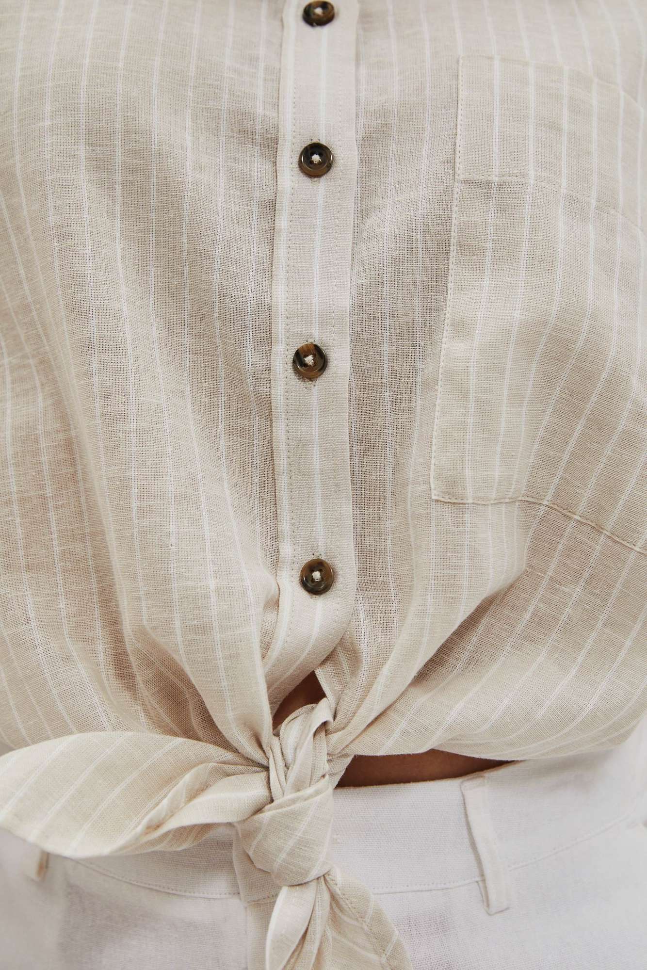 WOMEN'S SHIRT L-KO-4039 BEIGE_OFF WHITE