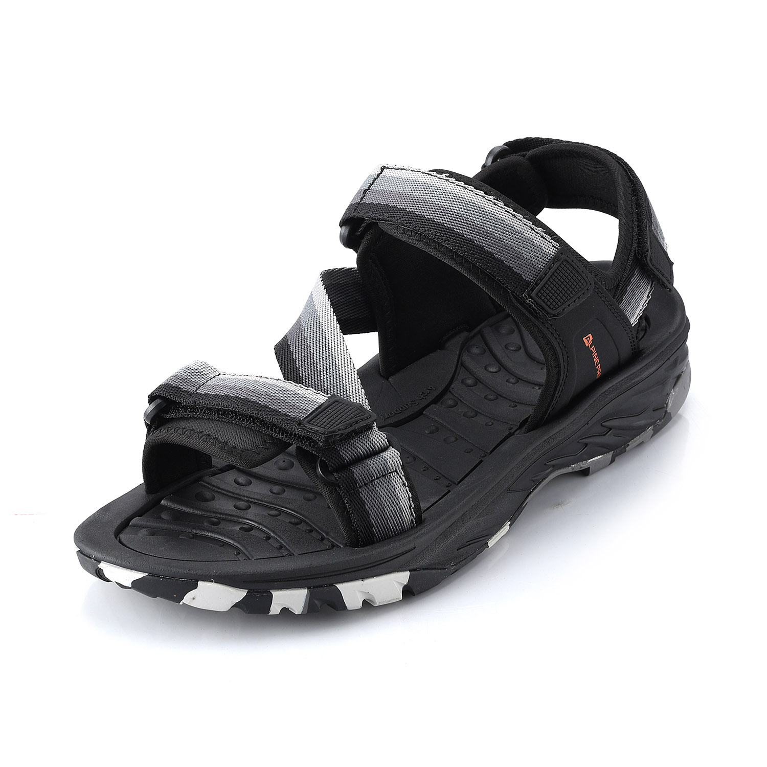 Men's Summer Sandals ALPINE PRO GERF Black