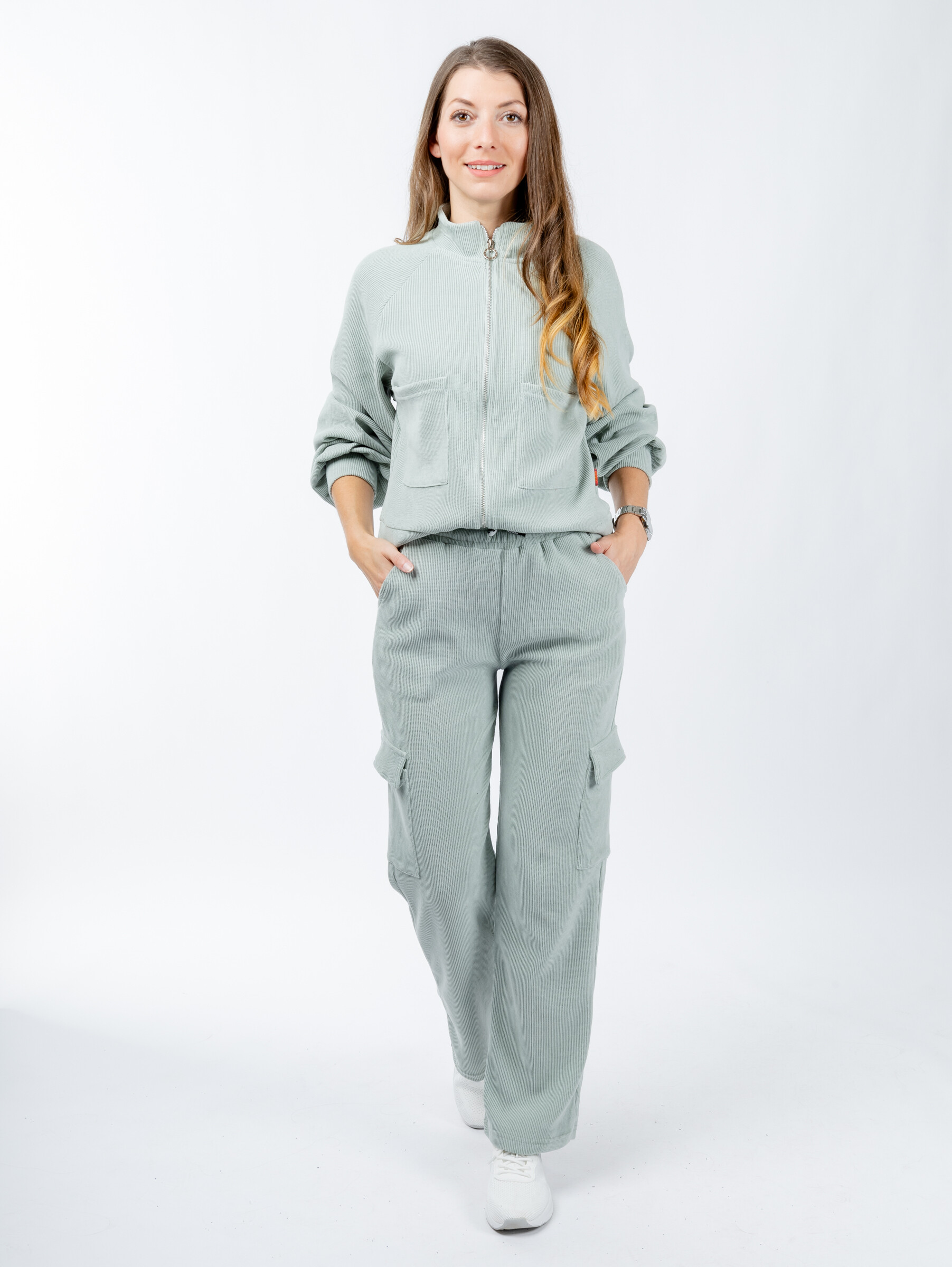 Women&#039;s tracksuit GLANO - green