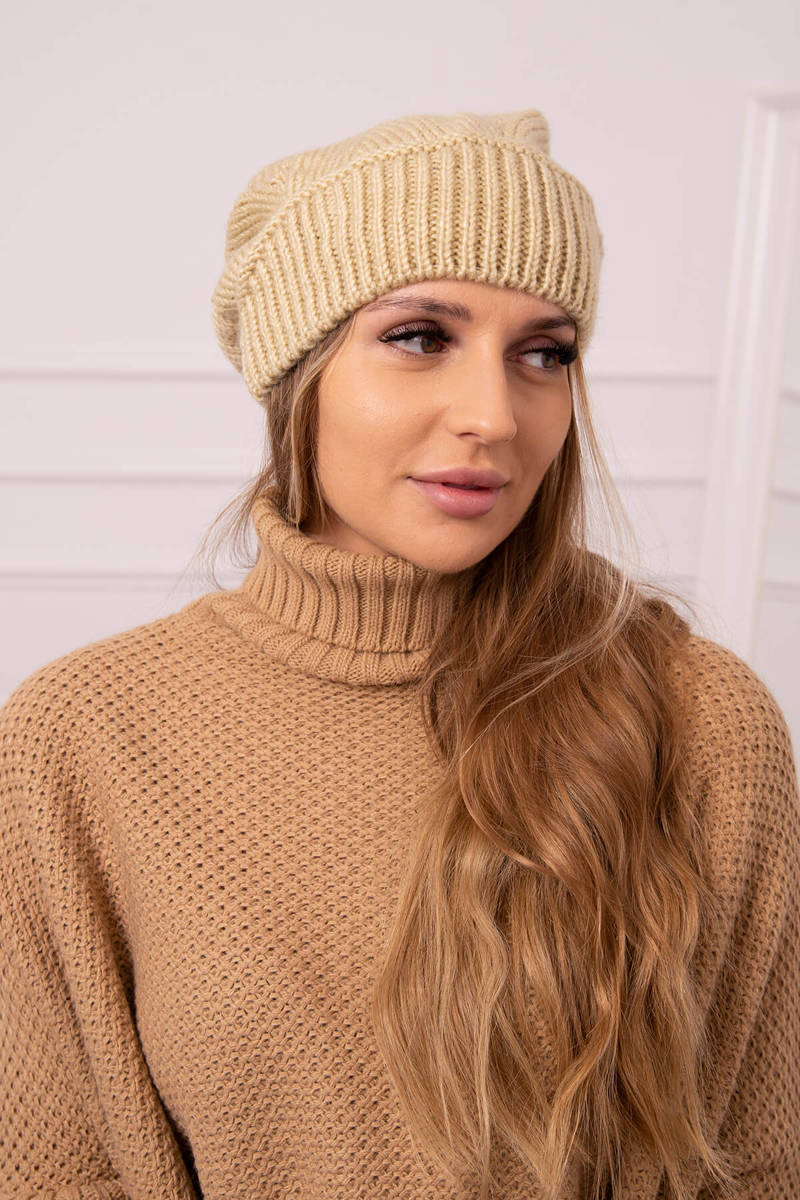 Ladies beanie Ingrid K371 beige