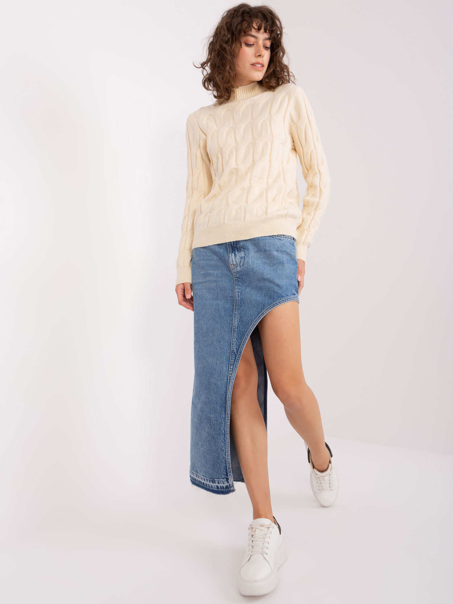 Sweater-AT-SW-2235.00P-light Beige