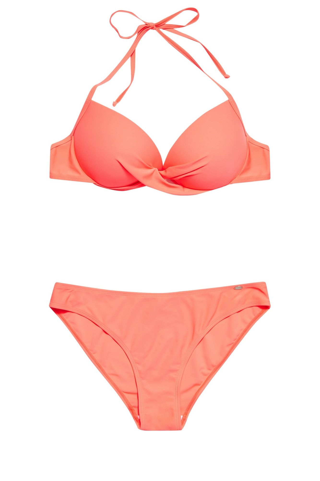 Slip de baie - coral