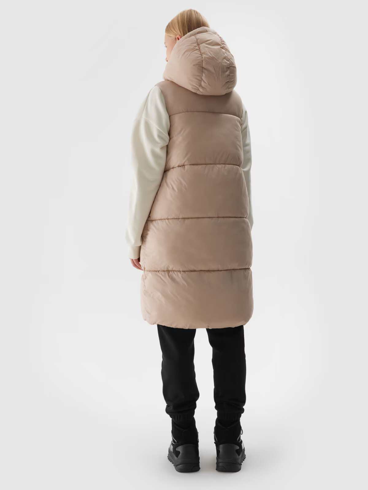 Women's quilted vest 4F