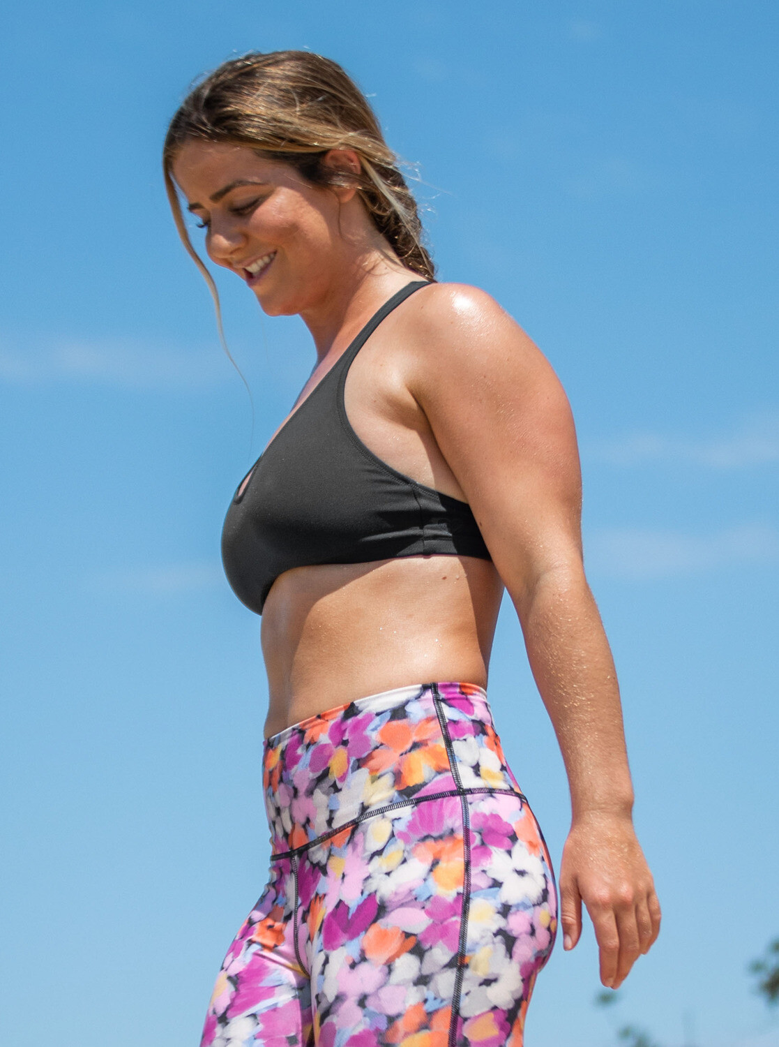 Women's sports bra Roxy HEART INTO IT