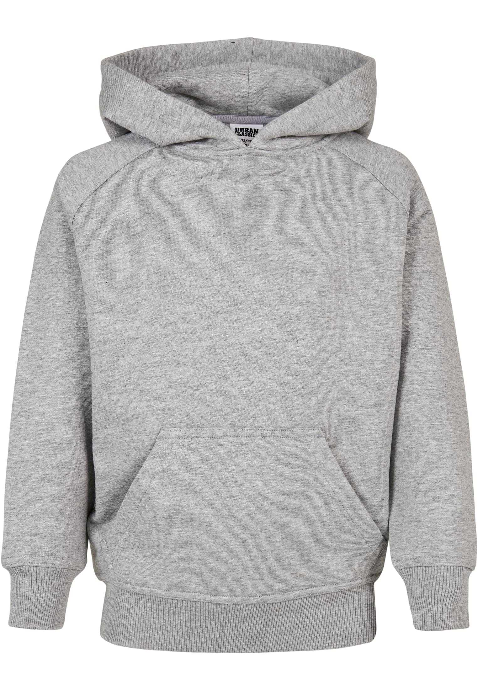 Boys Blank Hoody Grey