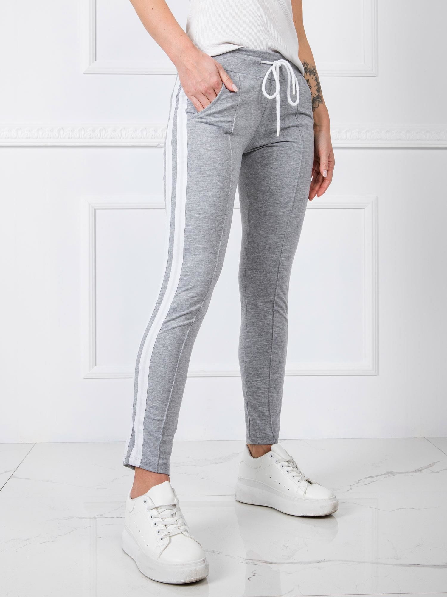Gray women's sweatpants