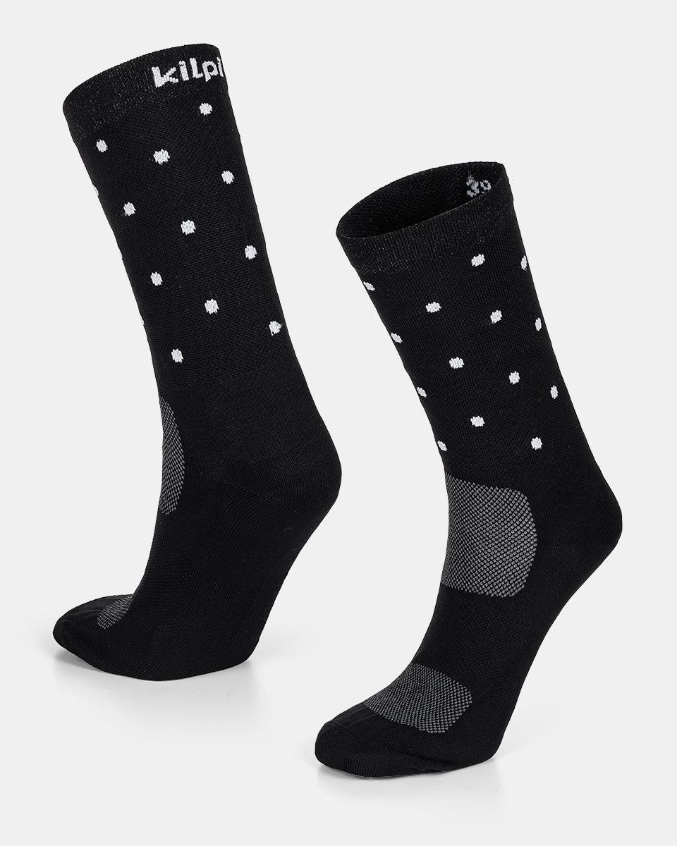 Levně Unisex sportovní ponožky Kilpi DOTS-U Černá