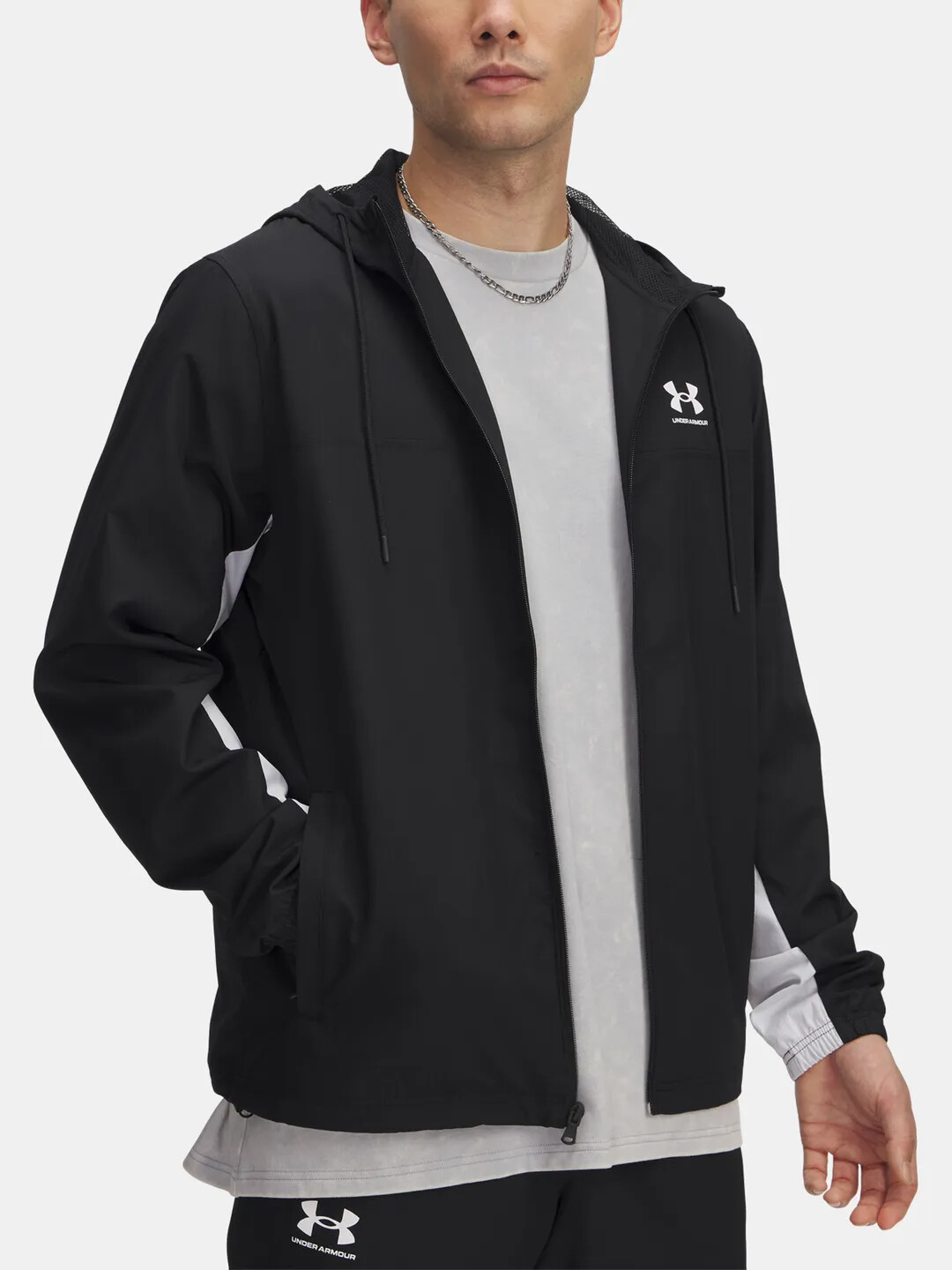 Pánská bunda Under Armour Rival Wvn Windbreaker