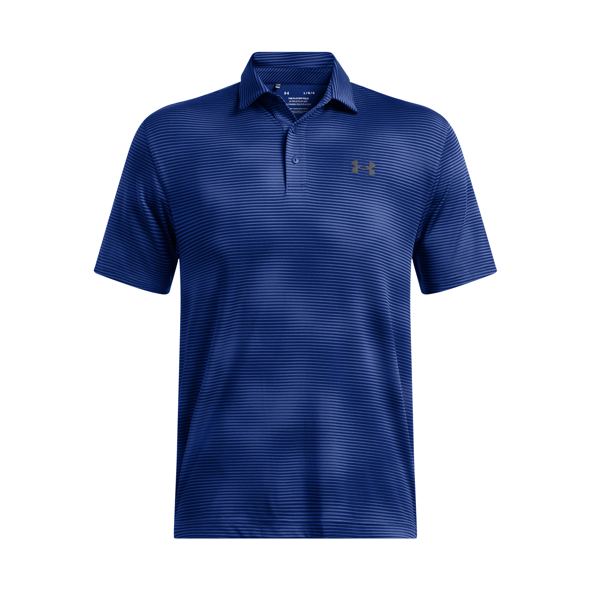 UA Playoff 3.0 Printed Polo-BLU