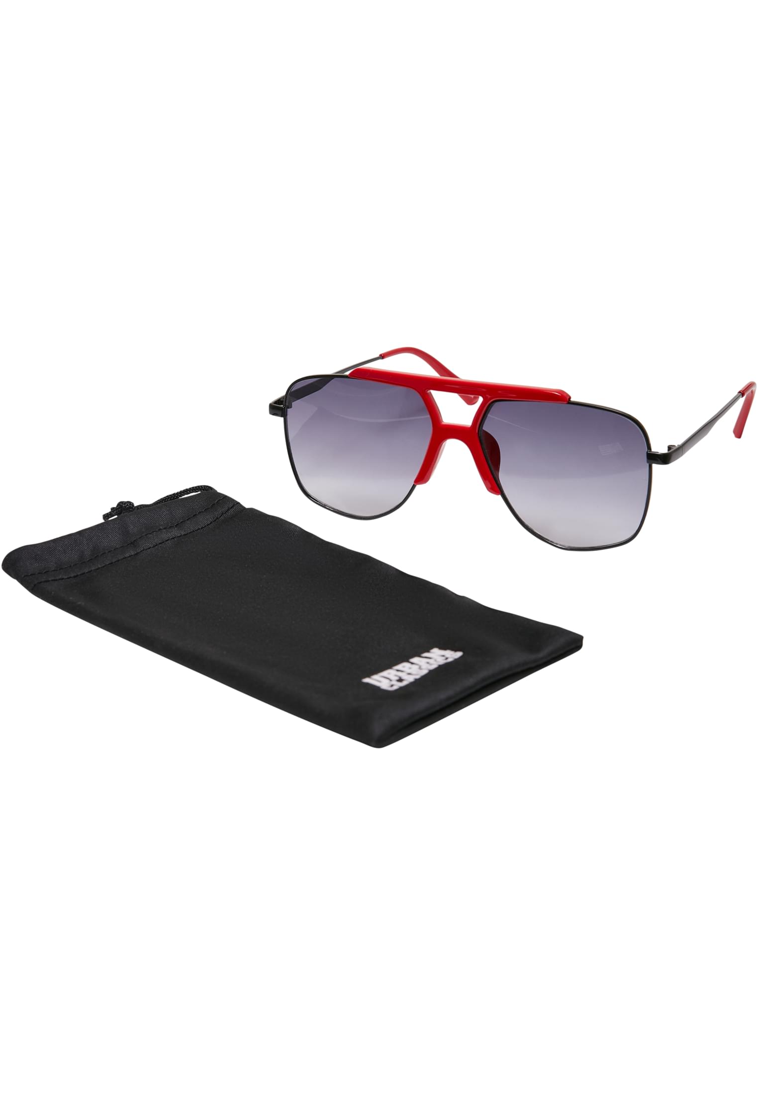 Saint Tropez sunglasses huge red/black