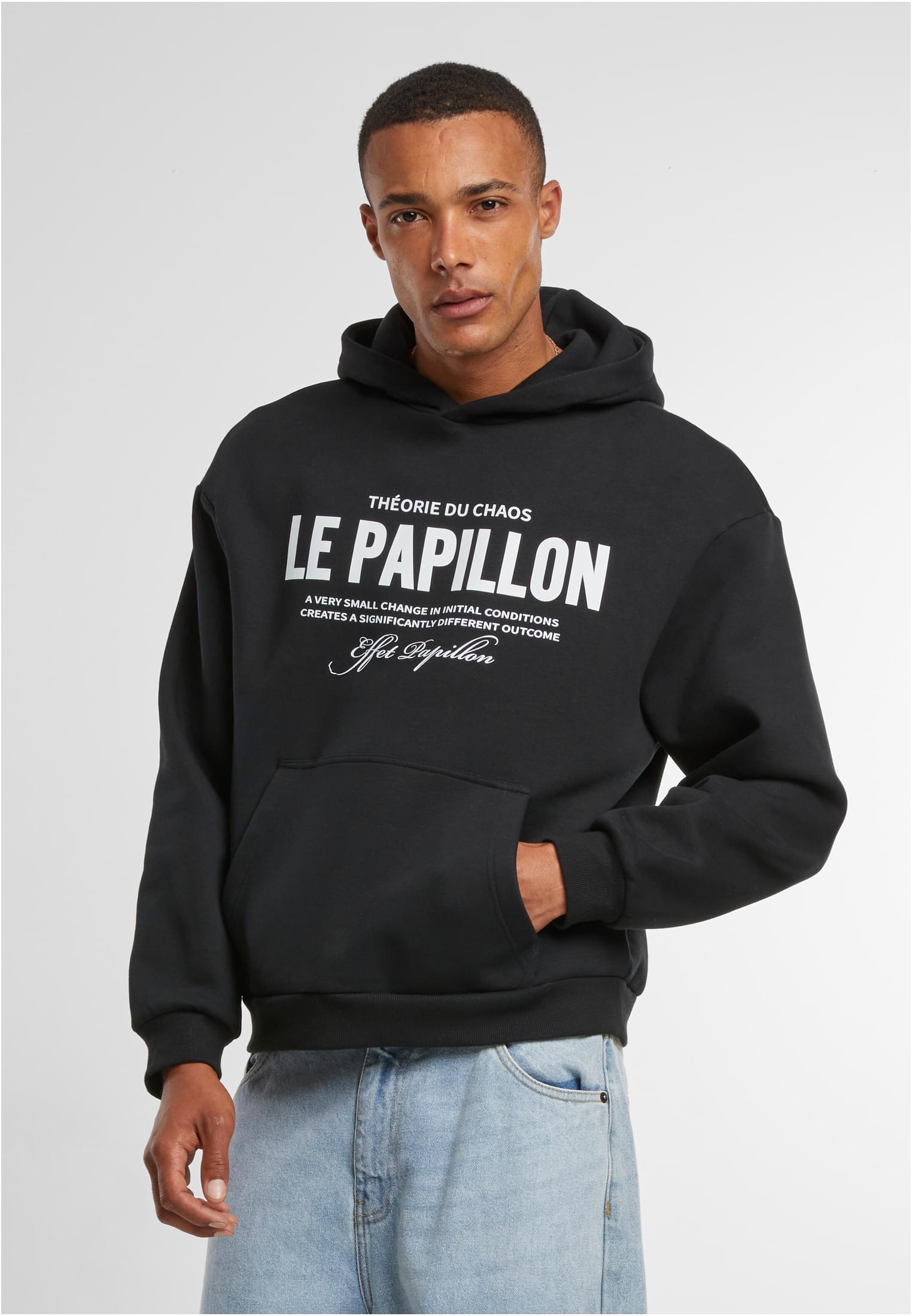 Men&#039;s hoodie Theorie Du Chaos Fluffy black