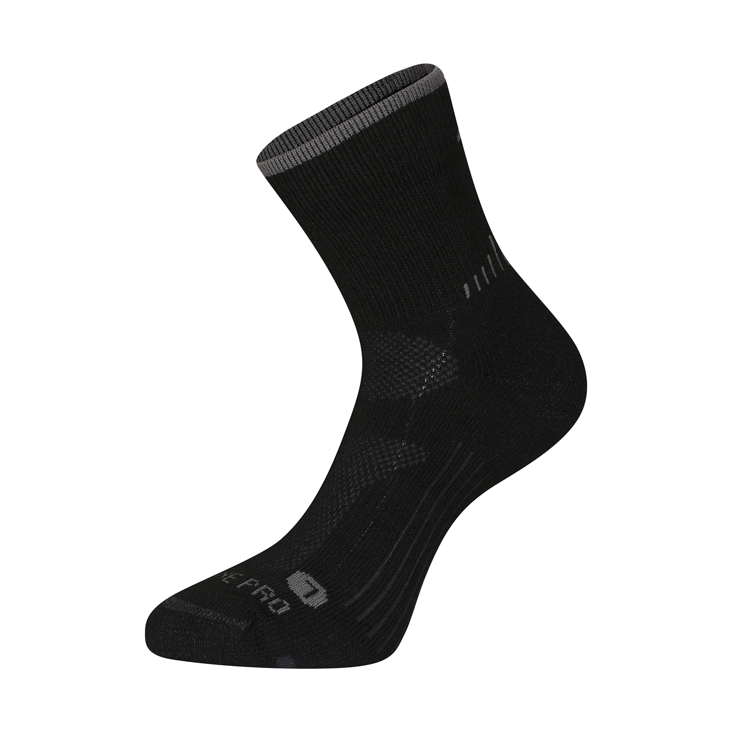 Antibacterial Socks Made Of Merino Wool ALPINE PRO KEROWE Black