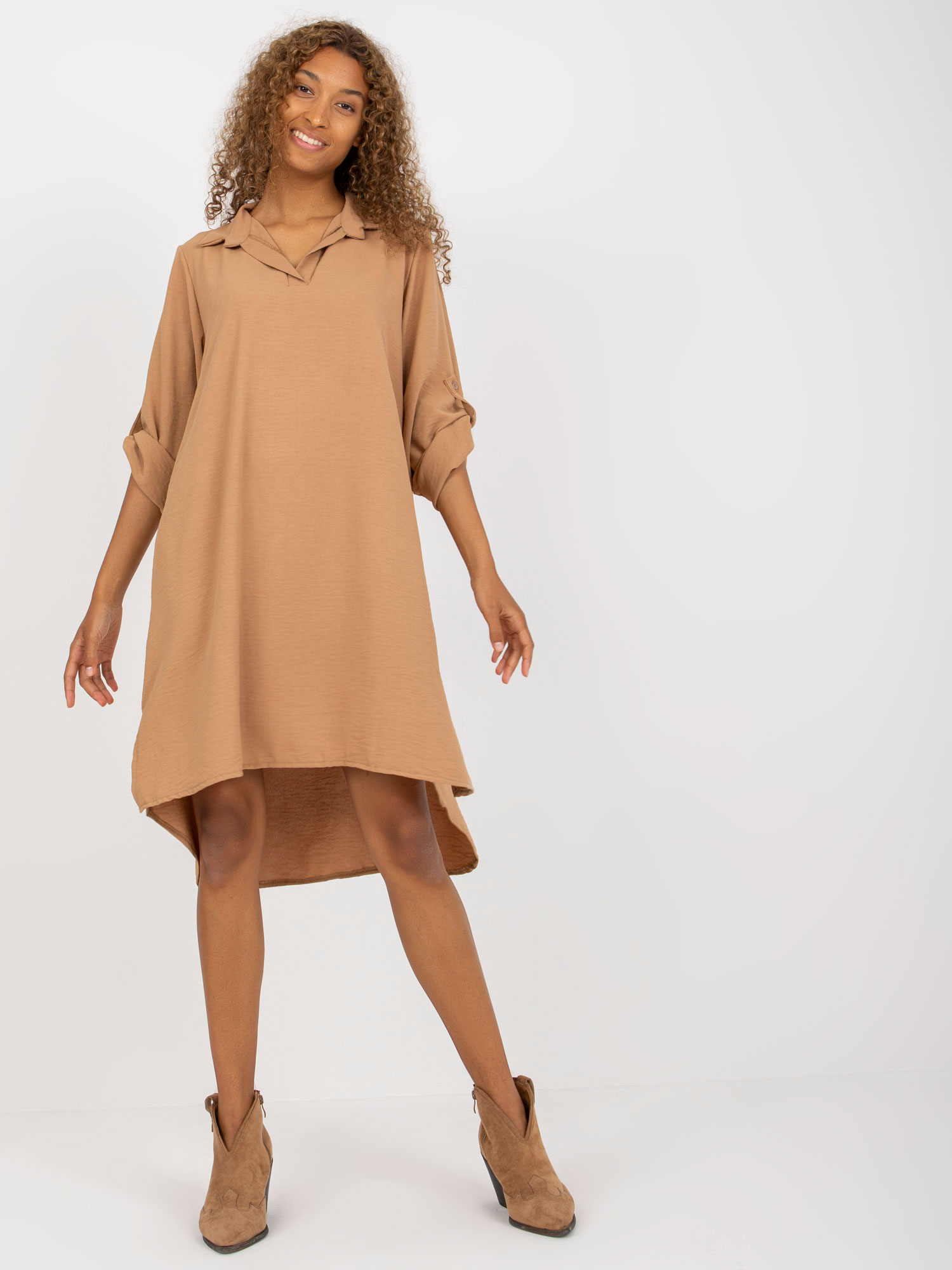 Dress-DHJ-SK-16328.33-camel