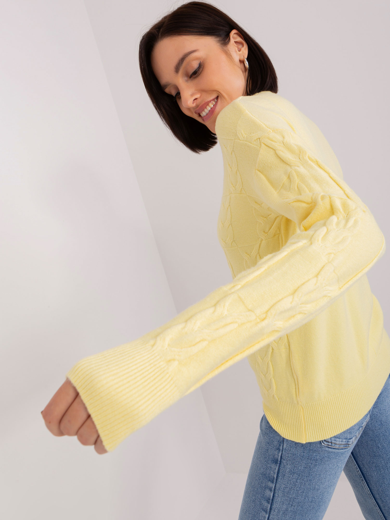 Sweater-AT-SW-2340.80-Light Yellow