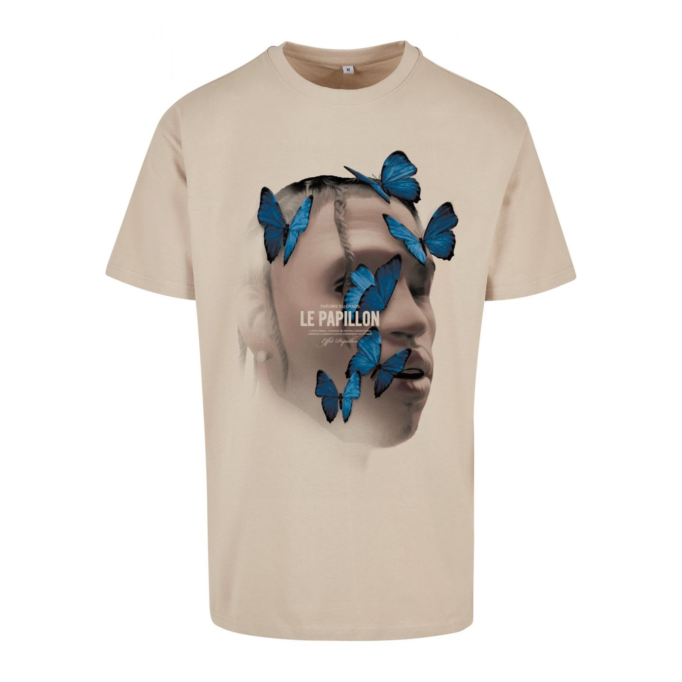 Le Papillon Oversize Tee Mokrý Písek