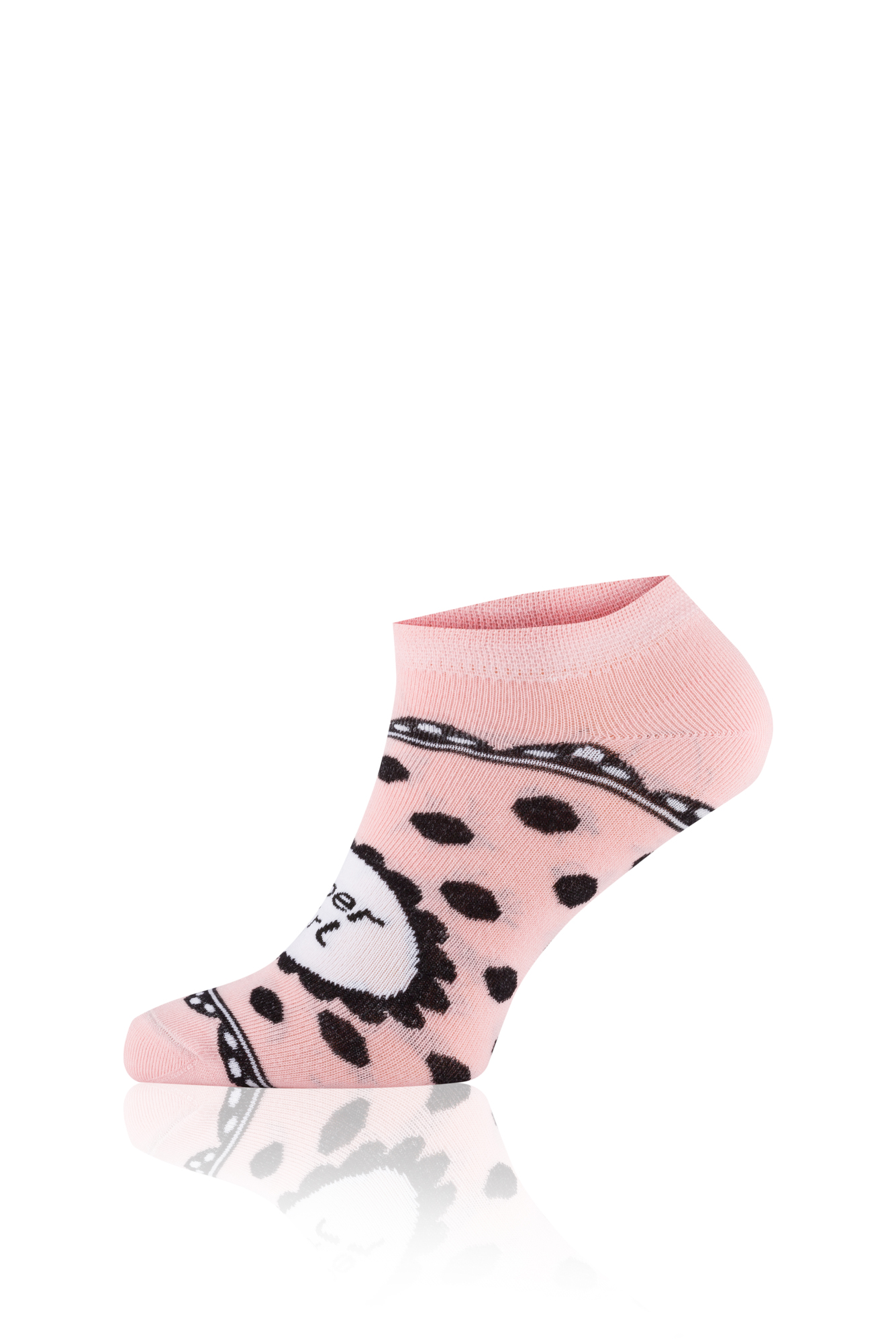 GIRL Socks for Feet - Pink/Black/White