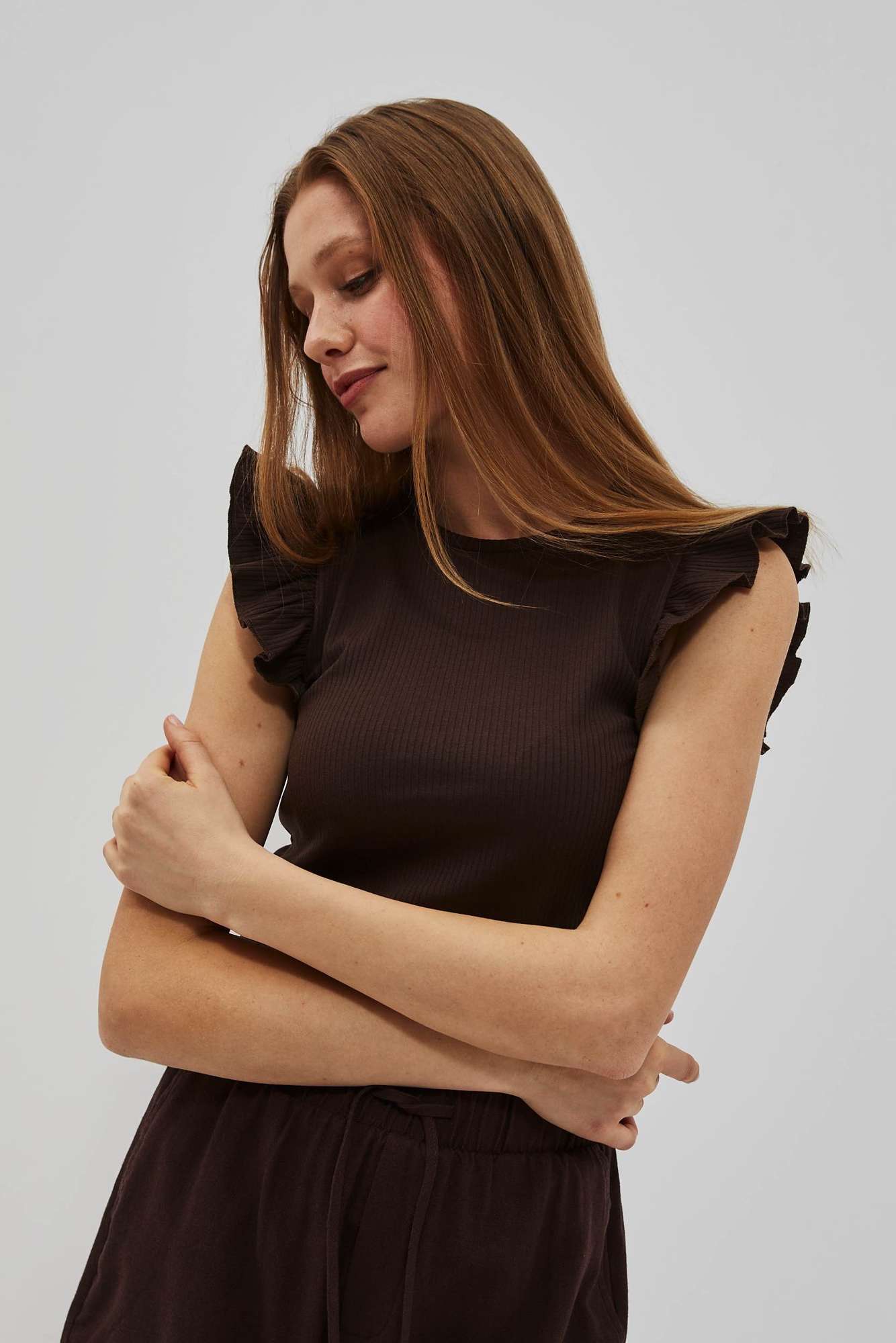 WOMEN'S TOP L-TS-4071 D.DUB