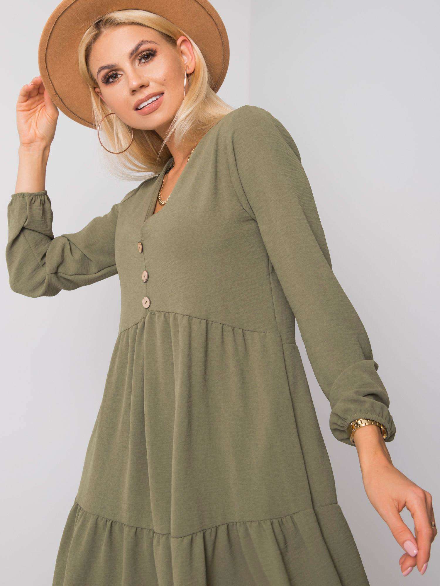 Dress-D50010F30264A-khaki