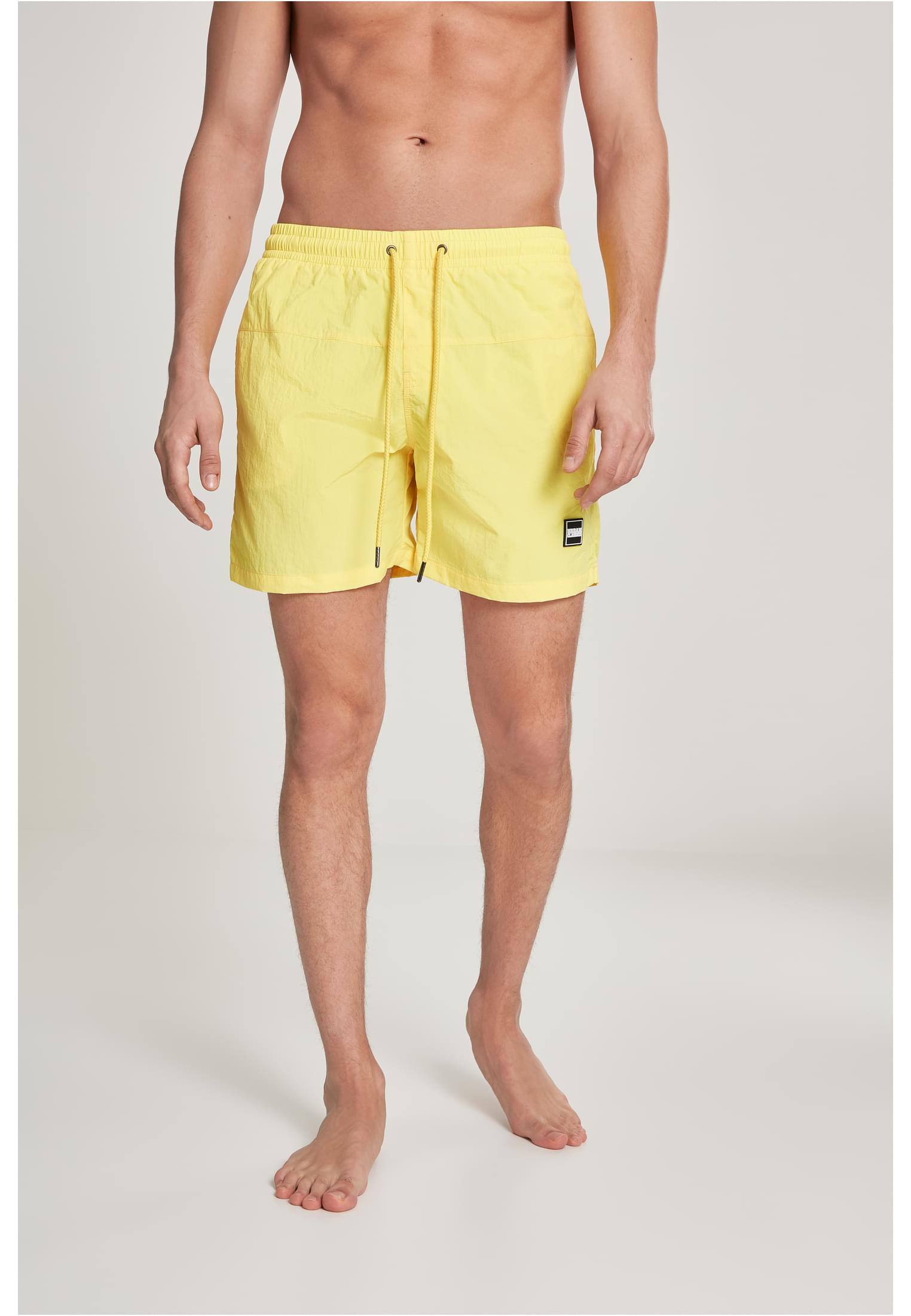 Block Swim Shorts Neonyellow