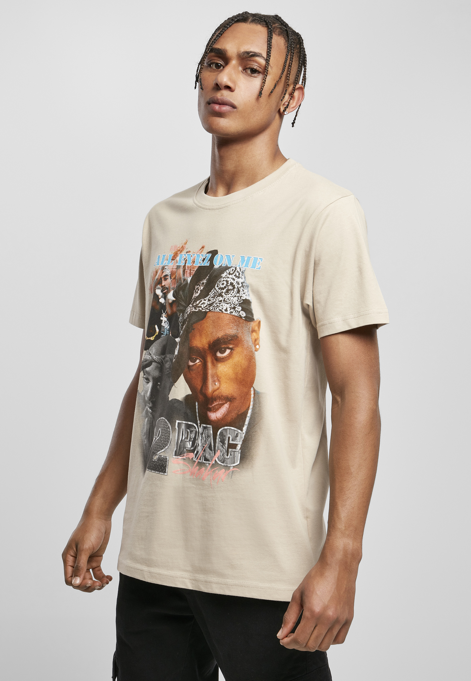 Tupac Retro Sand Tee