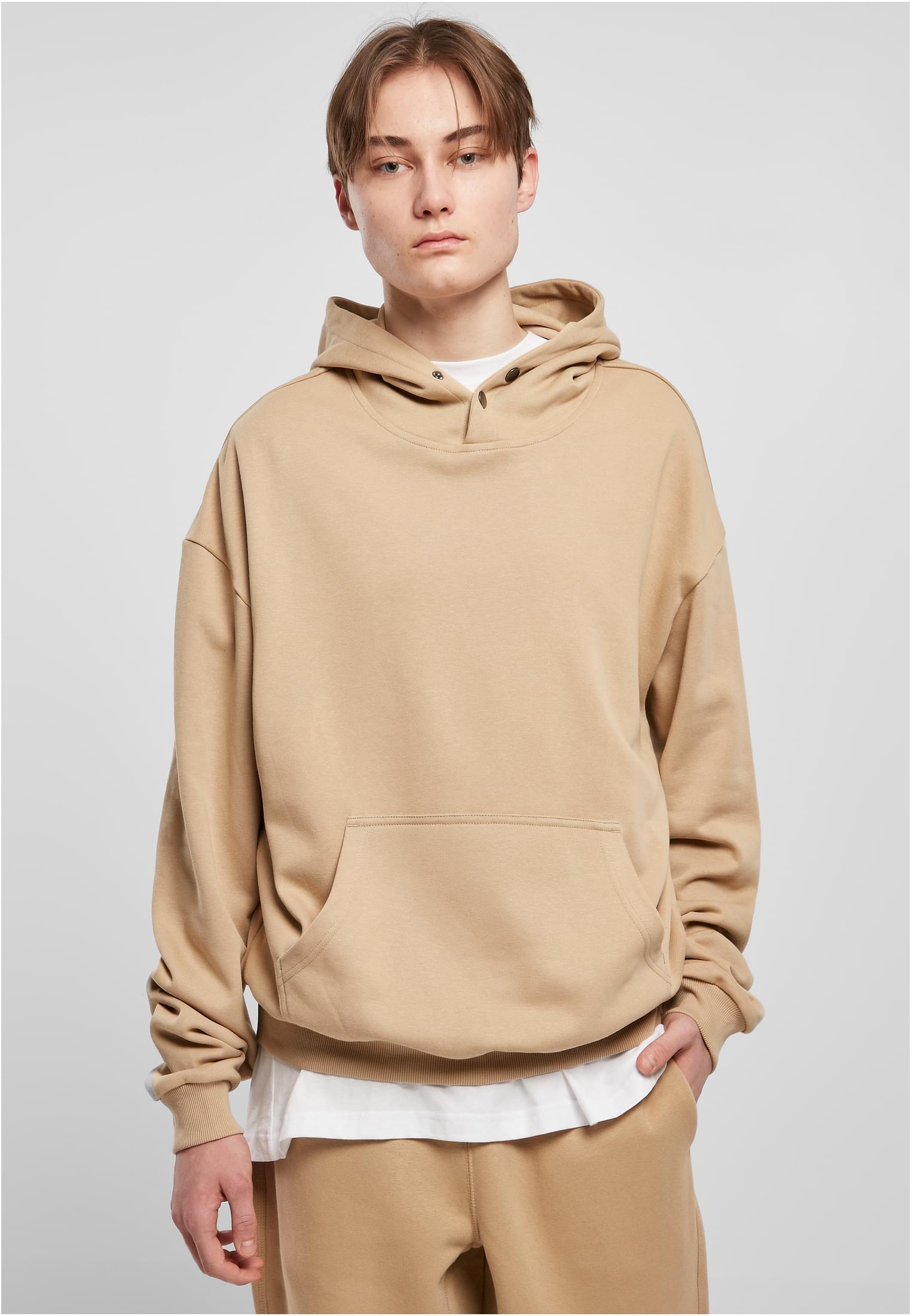 Snap Hoody Unionbeige