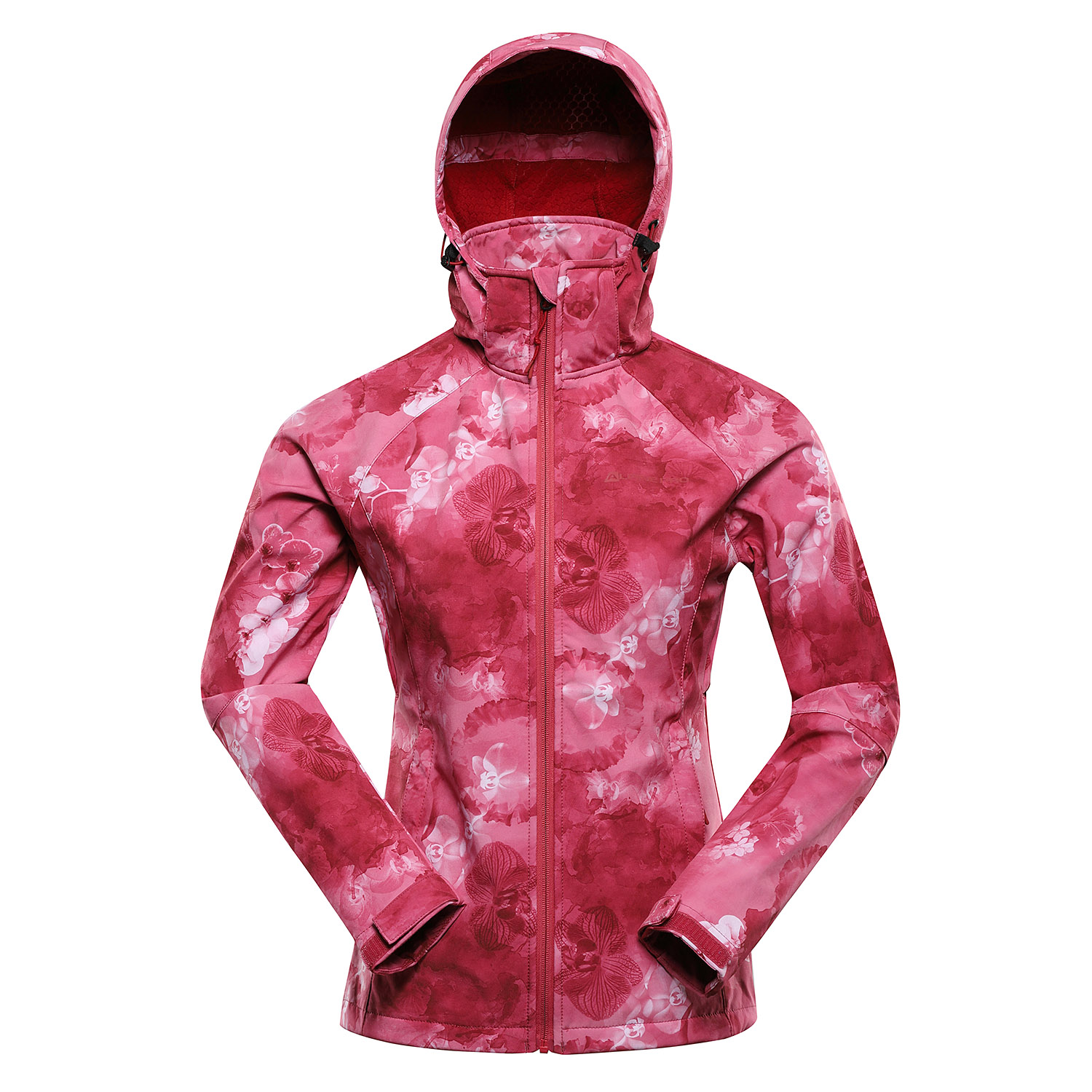 Women's Softshell Jacket With Membrane ALPINE PRO HOORA Chilli Variant Pa