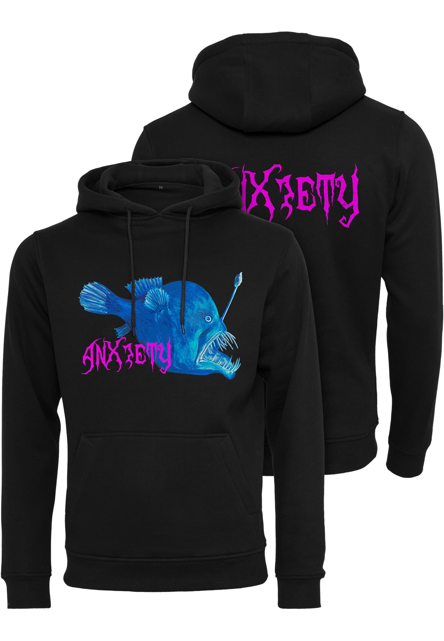 Anxiety Hoody black