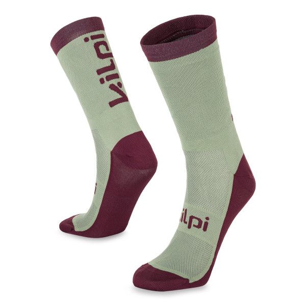 Levně Unisex sportovní ponožky Kilpi BORENY-U tmavě červené
