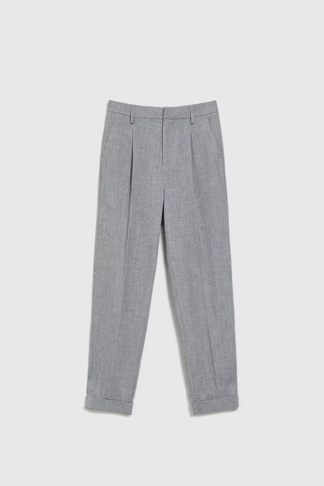 Cropped suit trousers