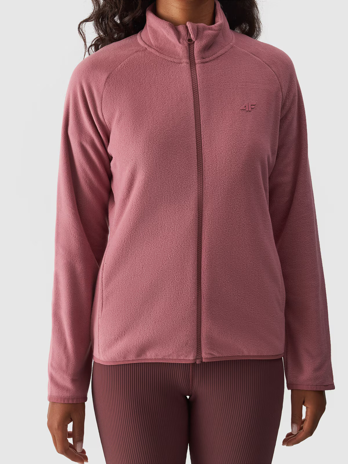 4f Polar Negru Cu Guler Înalt Regular Femei 4FSS23TFLEF049