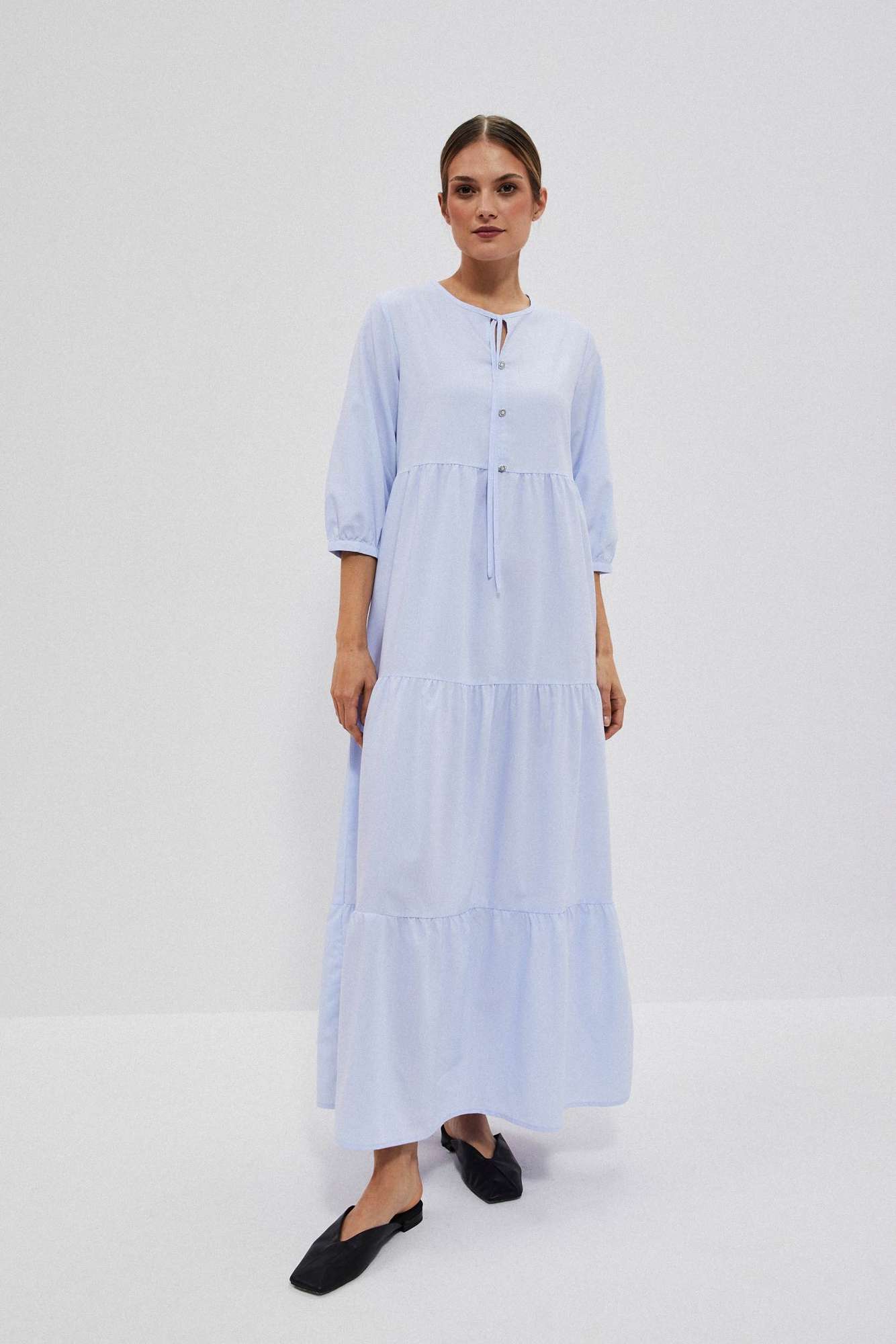 Marisse Women's Dress L-Su-4013 L.Blue
