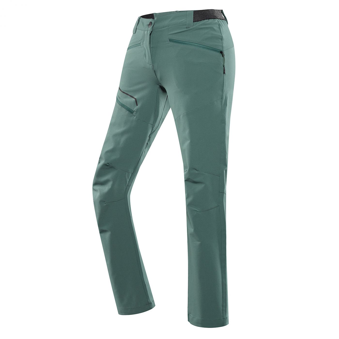 Women's Softshell Pants ALPINE PRO RAMELA Petrol