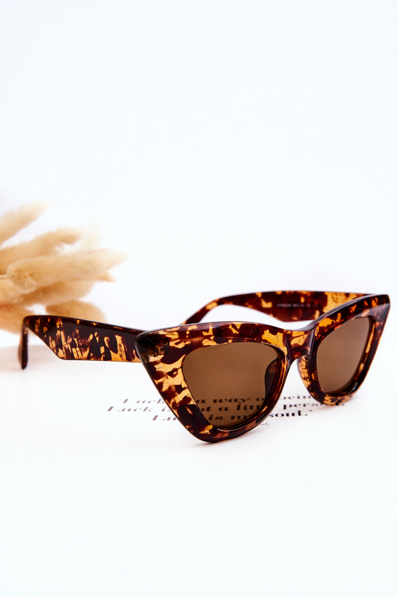 Women's Sunglasses Cat's Eye Brown