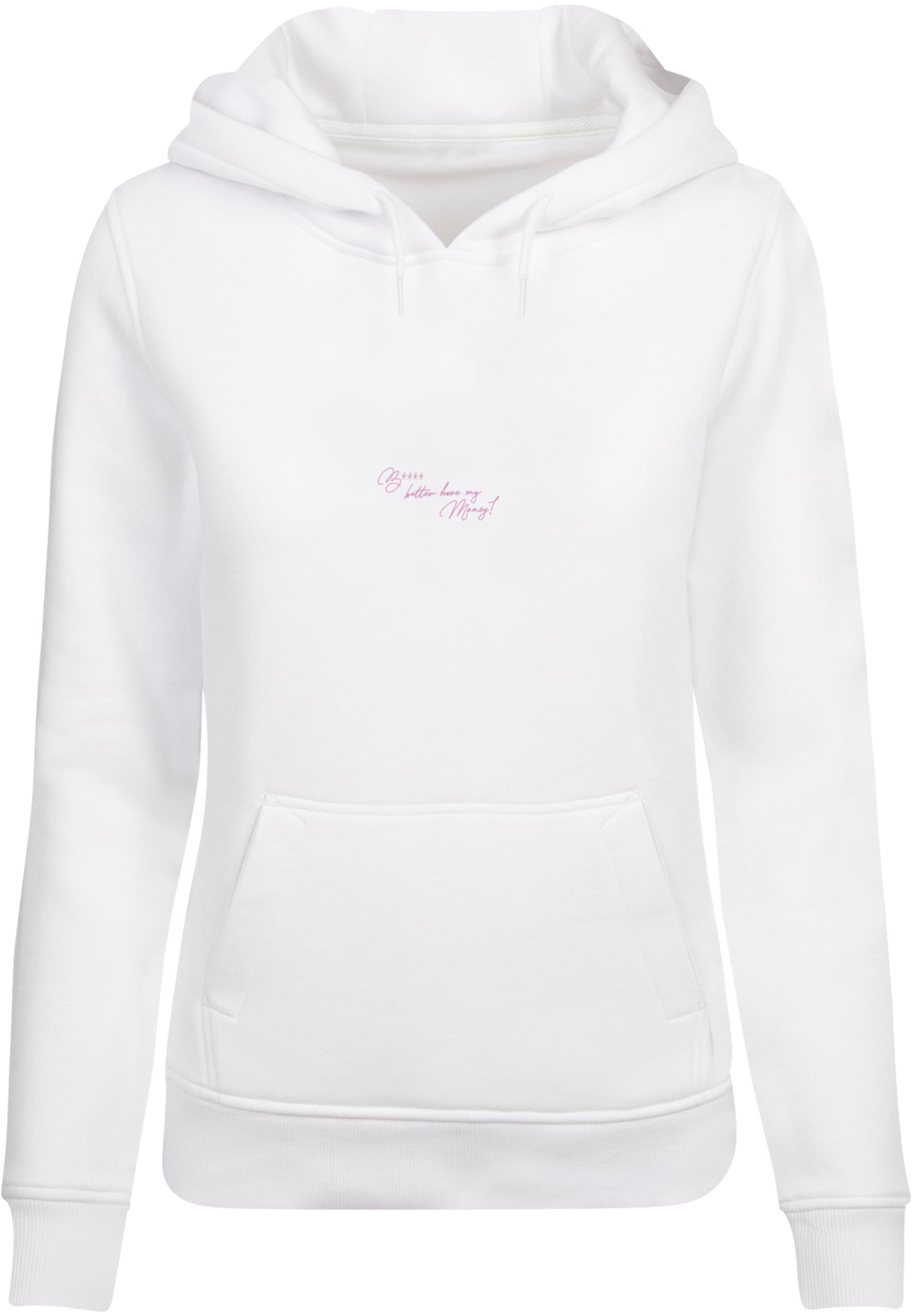 Women's Sweatshirt B**** Better Hoody White