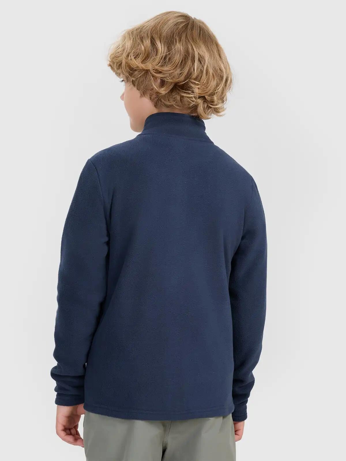 Boys&#039; fleece sweatshirt 4F