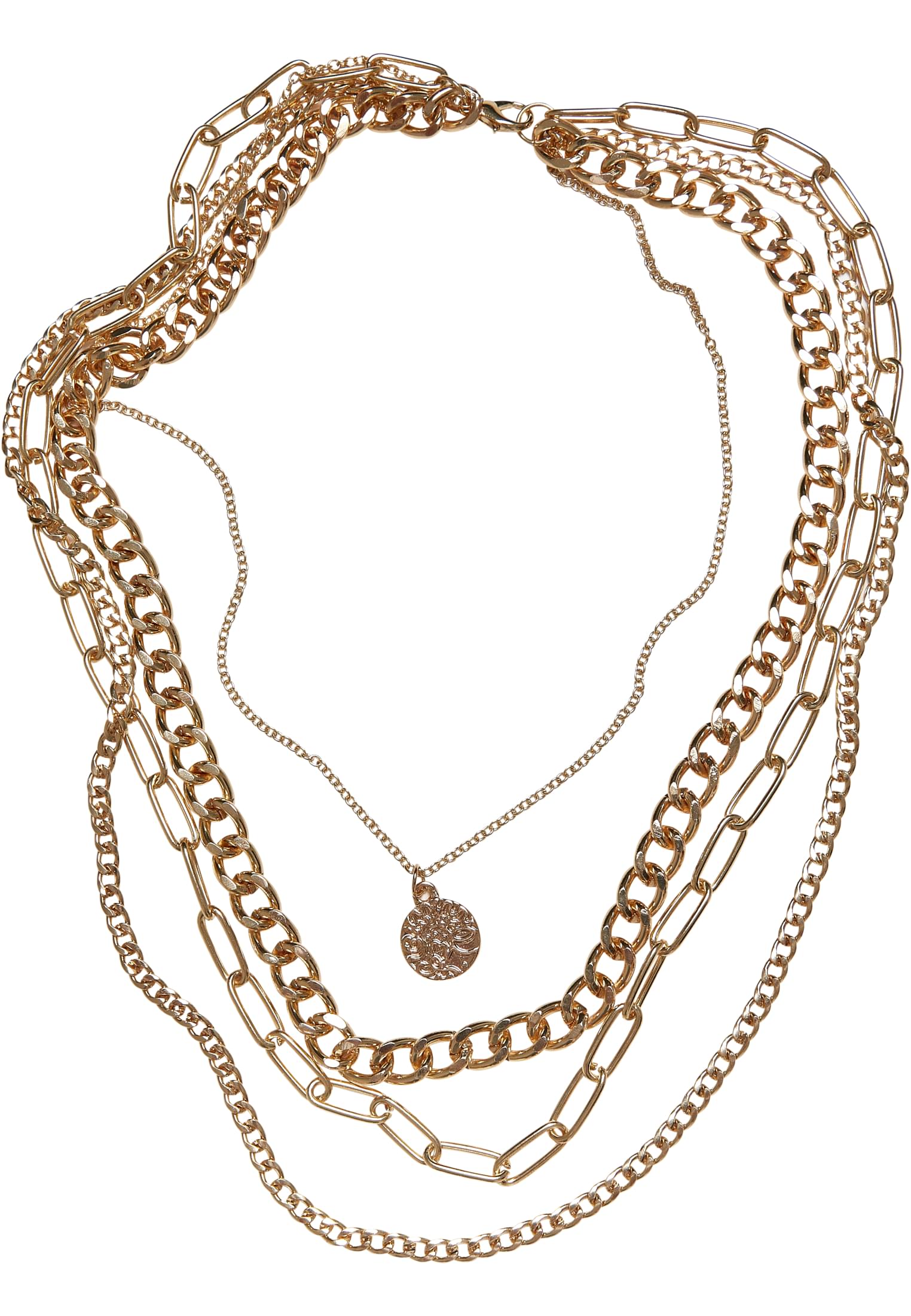 Penumbra necklace - gold color