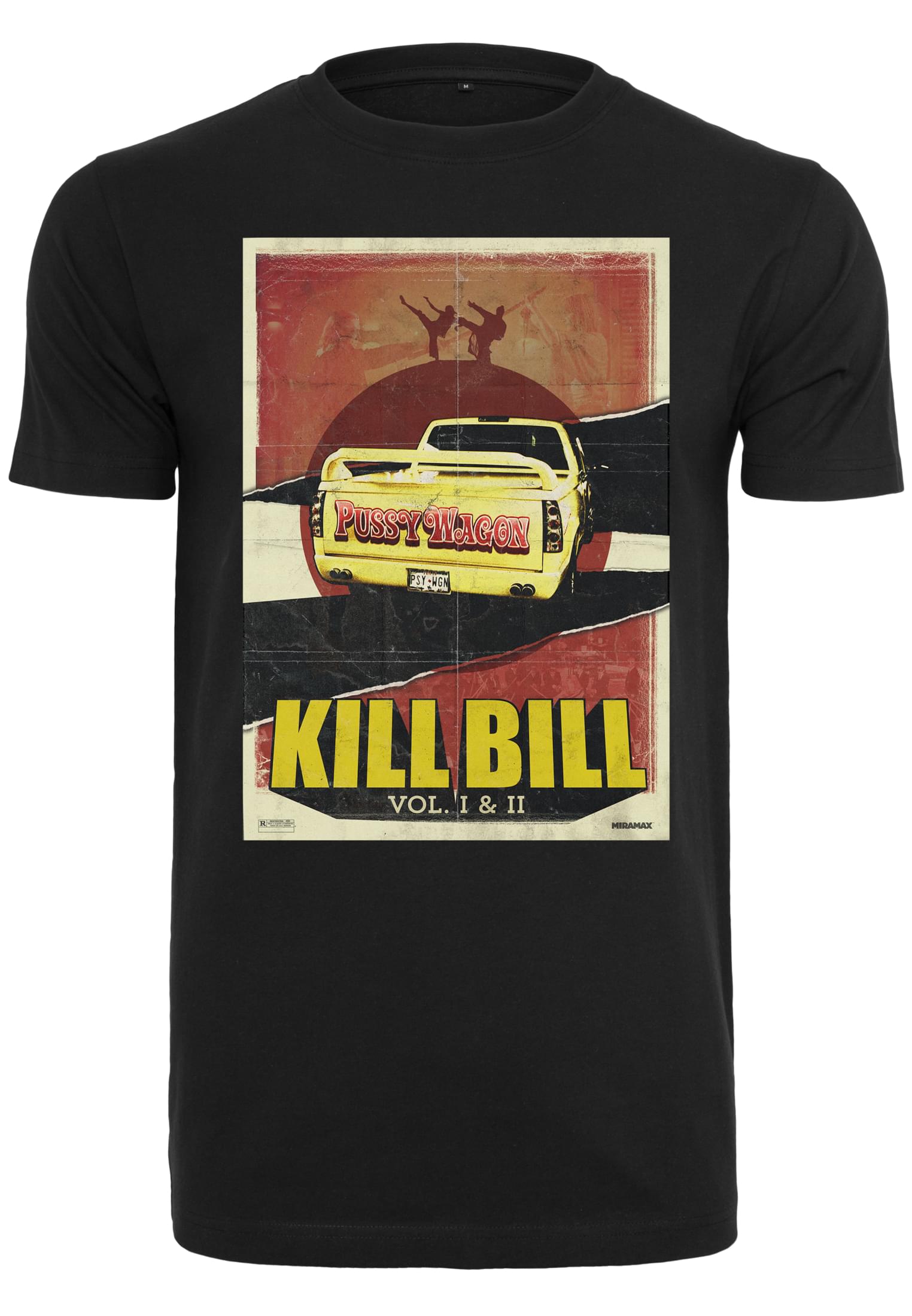 Levně Černé tričko Kill Bill Pussy Wagon