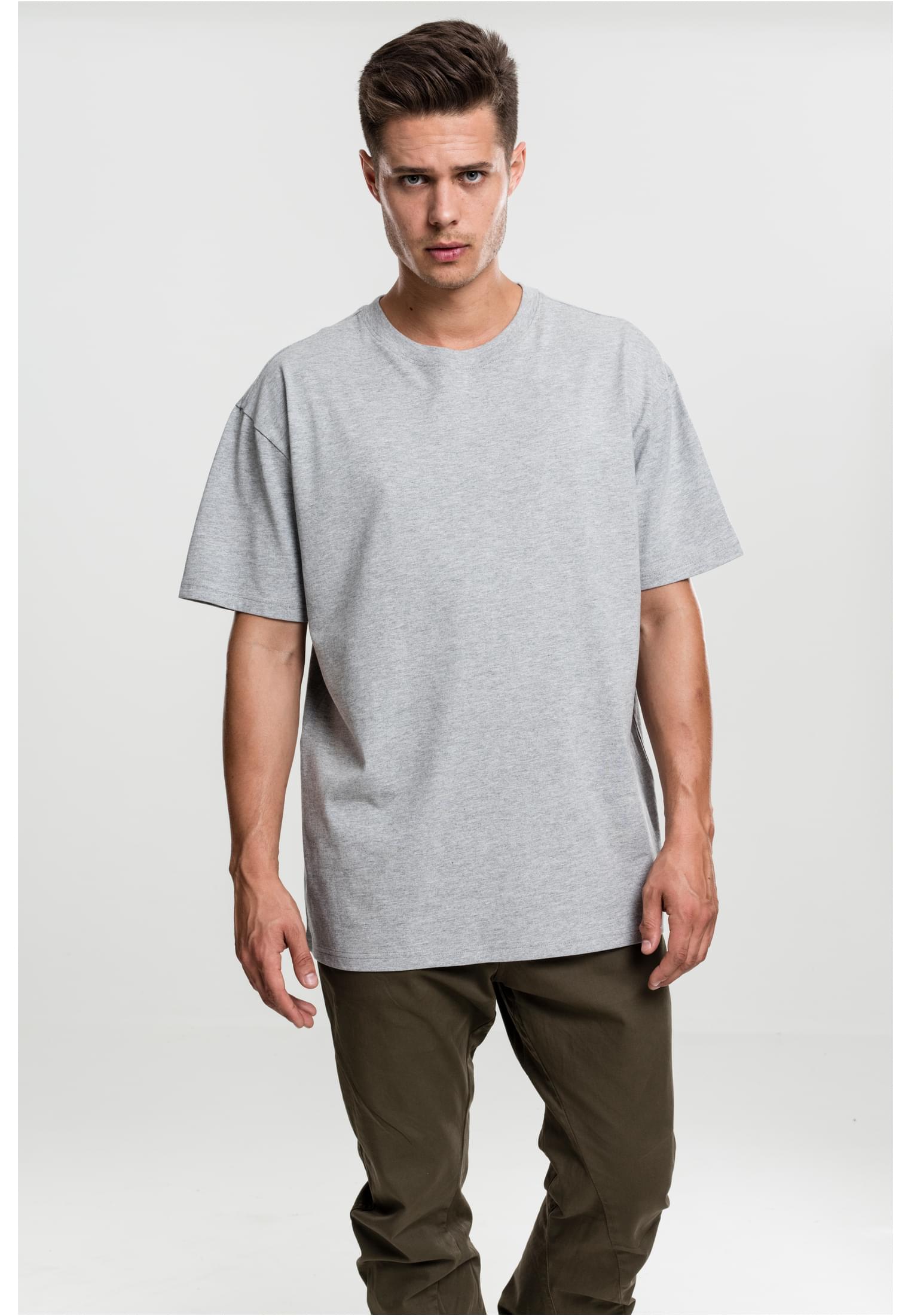 Heavy Oversized T-shirt Gray Color