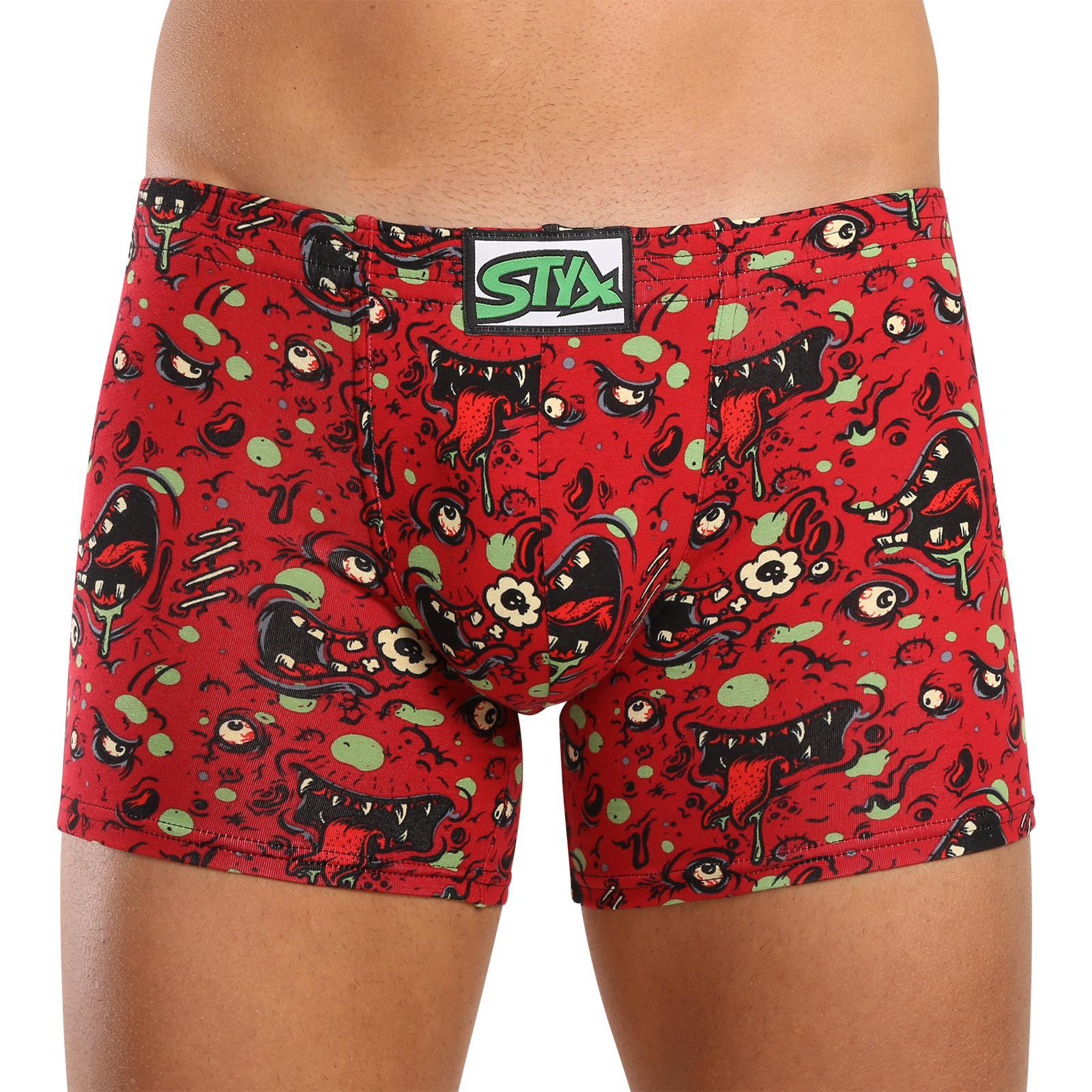 Men's Styx Long Art Classic Zombie Rubber Boxers