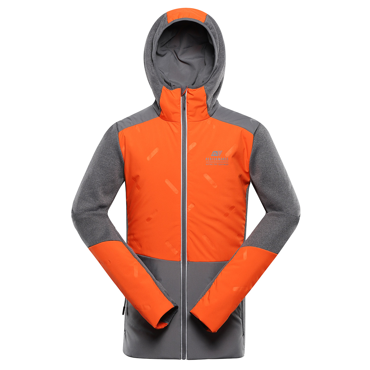 Men's Quick-drying Sweatshirt ALPINE PRO GOMAR Spicy Orange